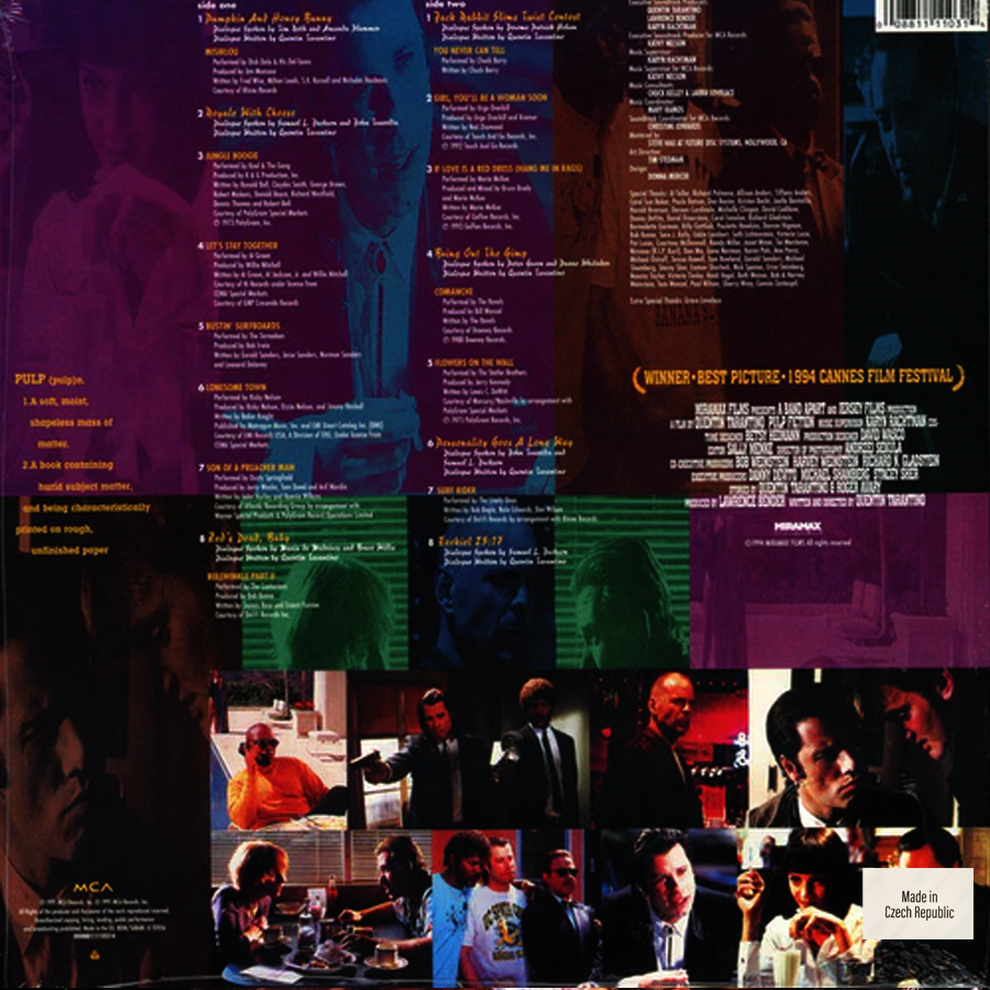 LP Various ‎– Pulp Fiction (Music From The Motion Picture)
