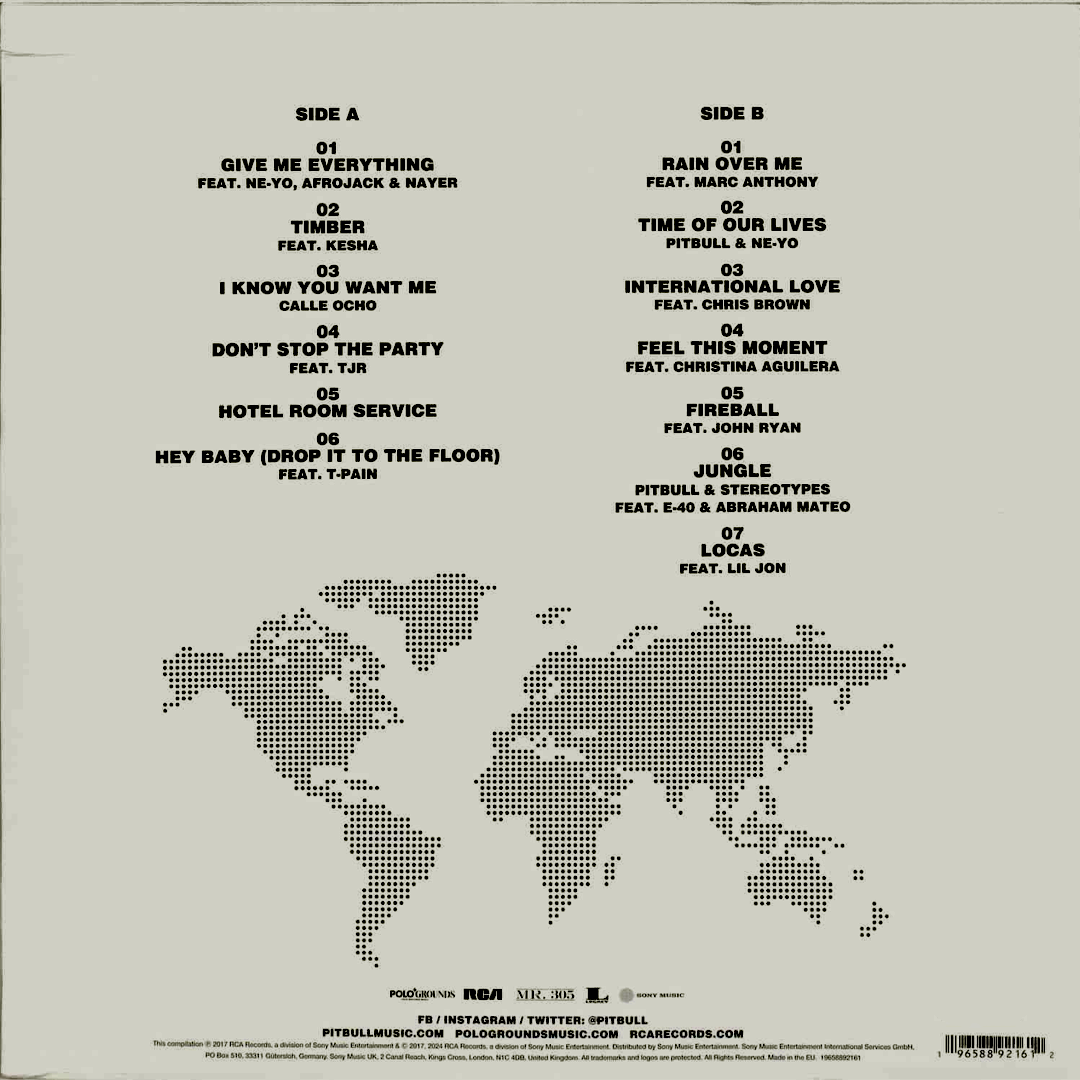 LP Pitbull – Greatest Hits