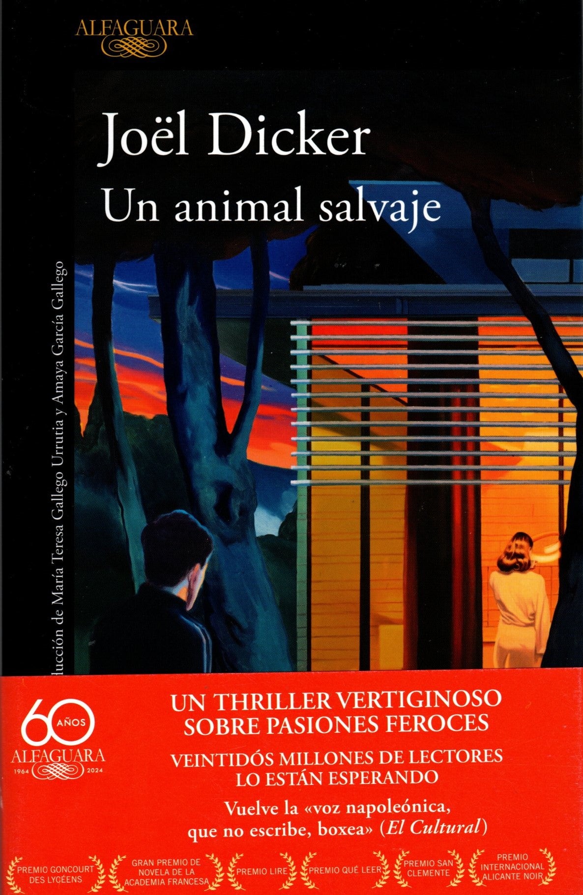 Libro Joël Dicker - Un animal salvaje