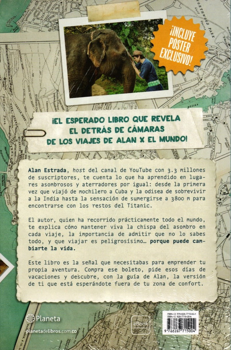 Libro Alan Estrada - Viajar cambiará tu vida