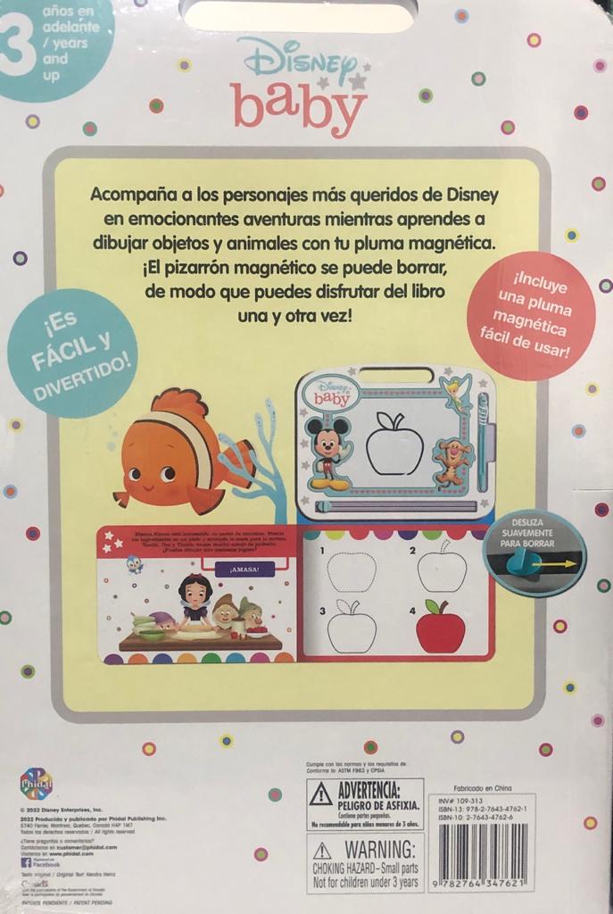Libro Pizarra Magica - Disney Baby