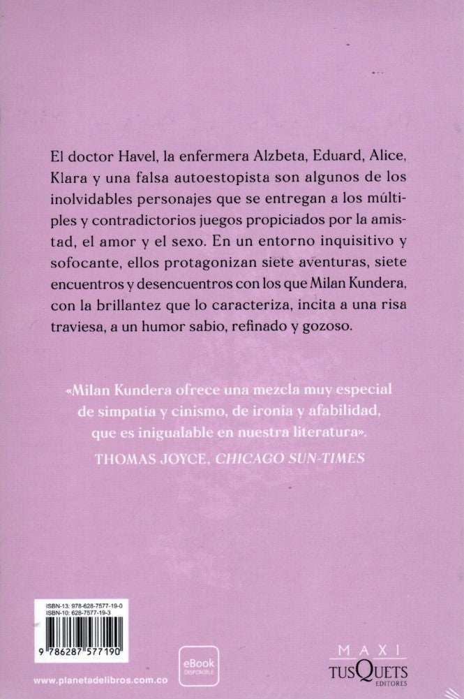 Libro Milan Kundera - El libro de los amores ridículos