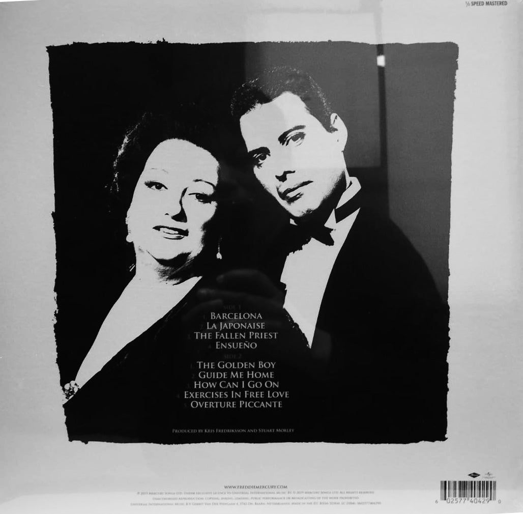 LP Freddie Mercury & Montserrat Caballé ‎– Barcelona