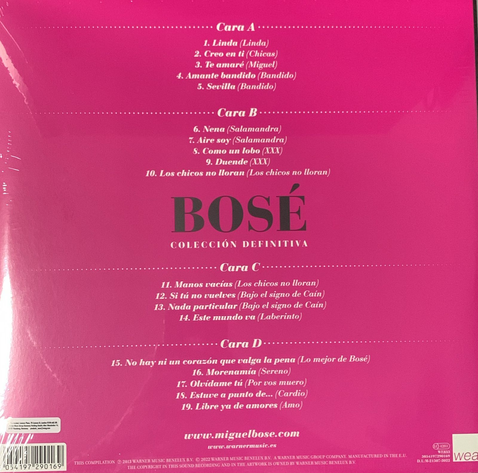 LPX2 Bose - Coleccion Definitiva