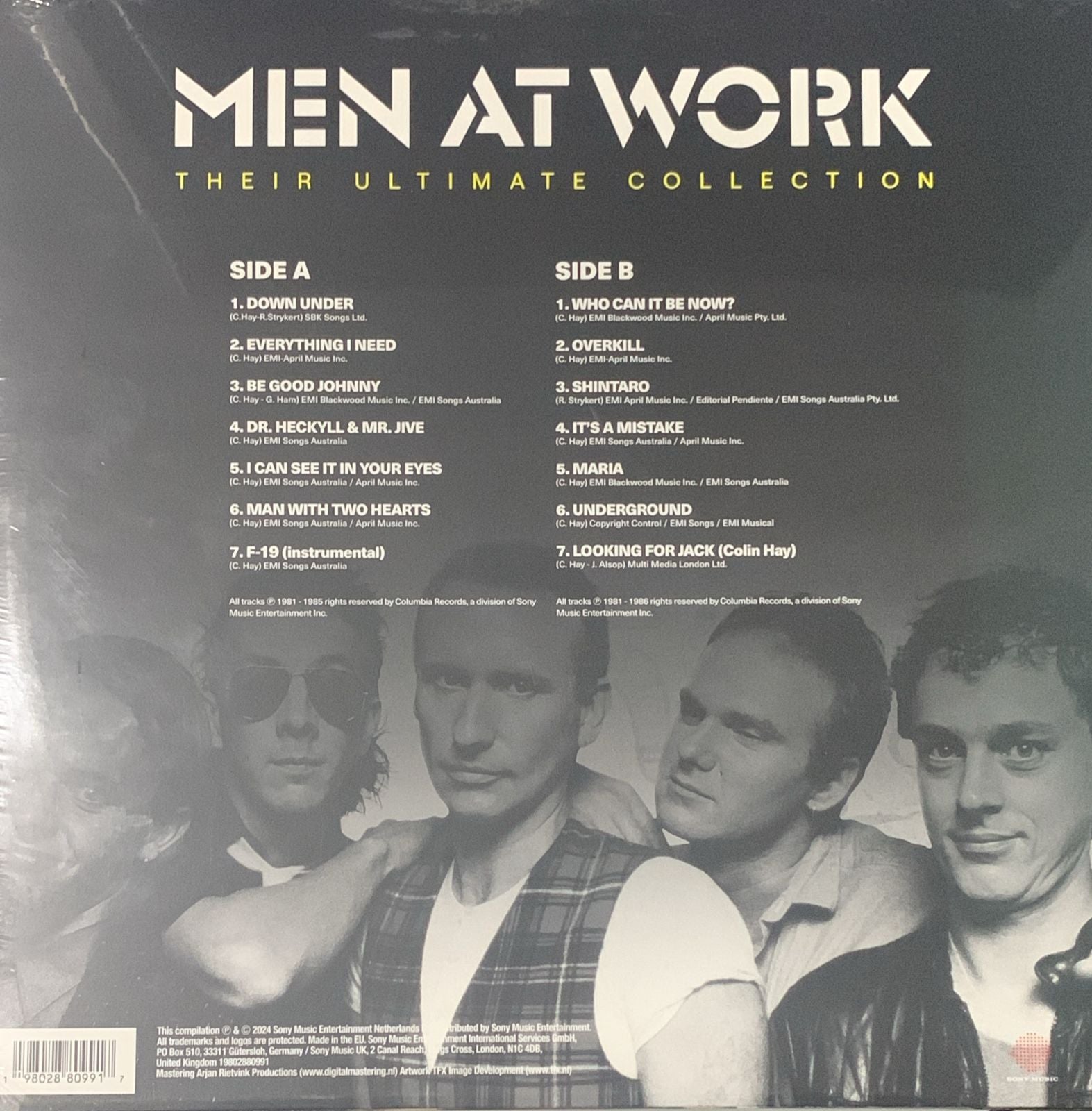 LP Men At Work - Their Ultimate Collection