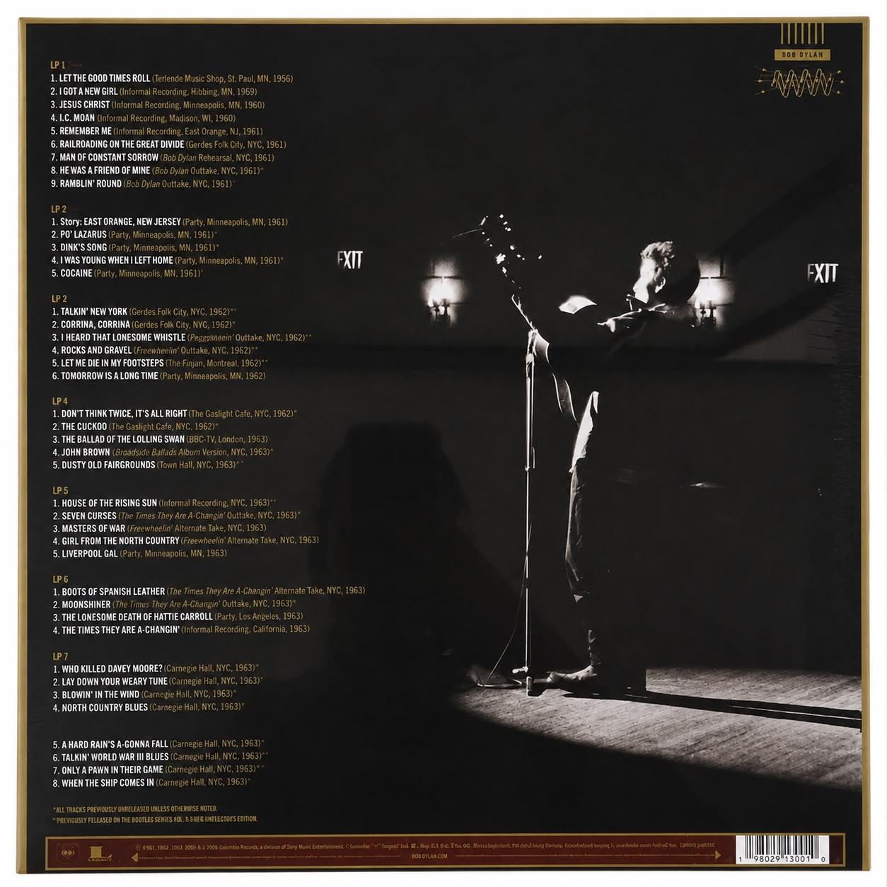LPX4 Bob Dylan – Through The Open Window (The Bootleg Series Vol. 18 1956-1963)