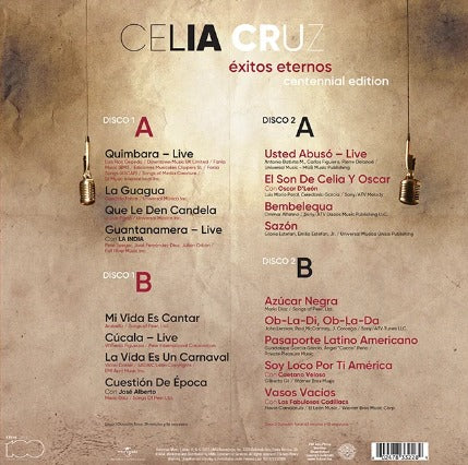 LPX2 Celia Cruz – Exitos Eternos Centennial Edition