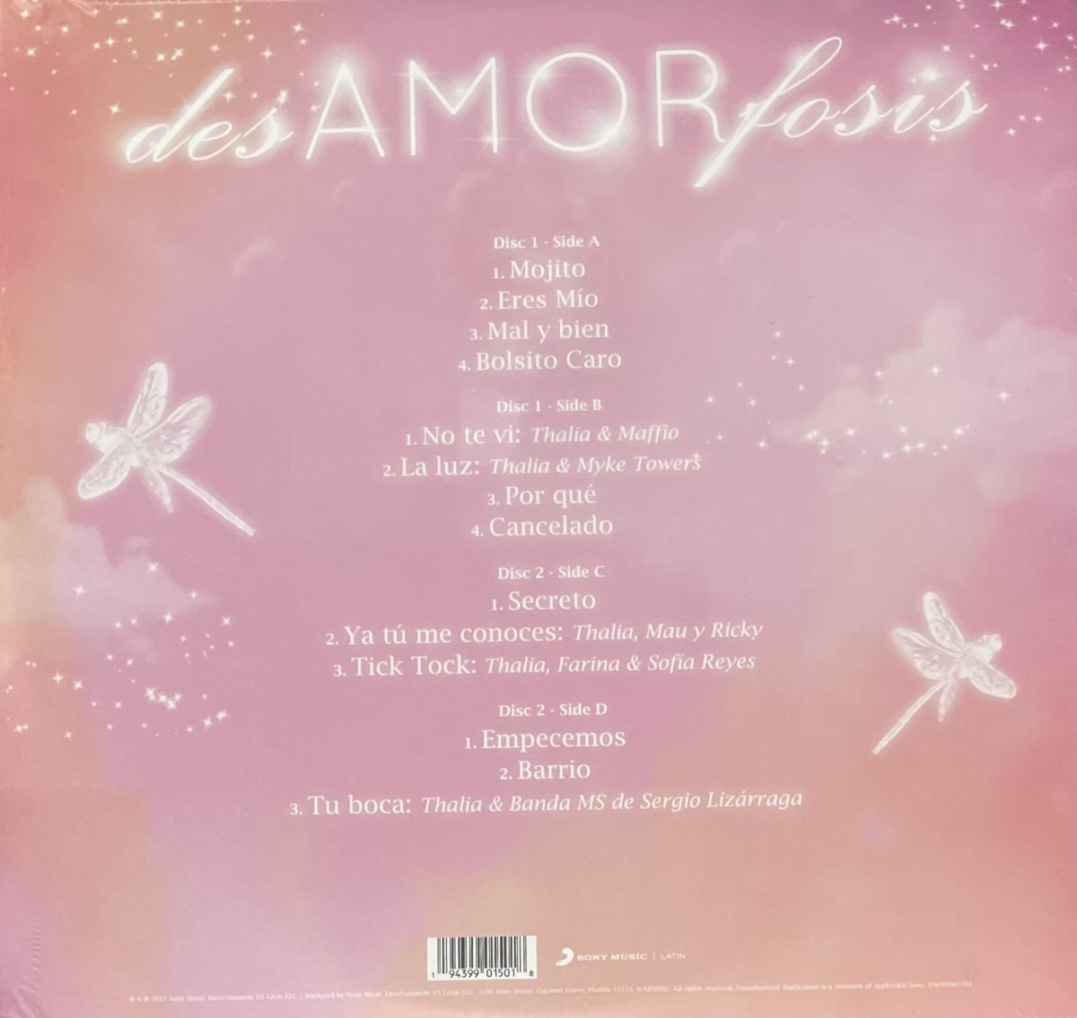 LPX2 Thalía – Desamorfosis