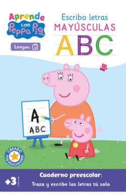 Libro Aprende Con Peppa Pig. Escribo Letras...