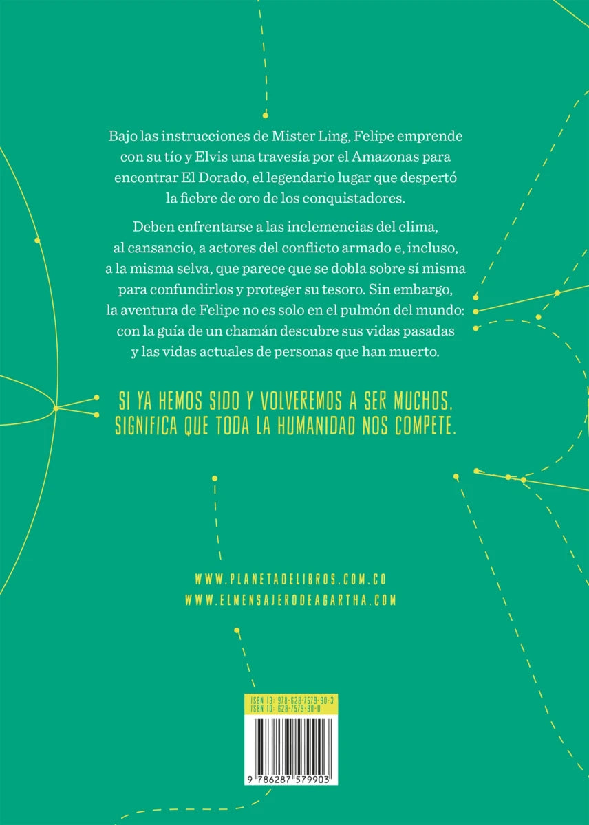 Libro Mario Mendoza - El mensajero de Agartha 6. Metempsicosis