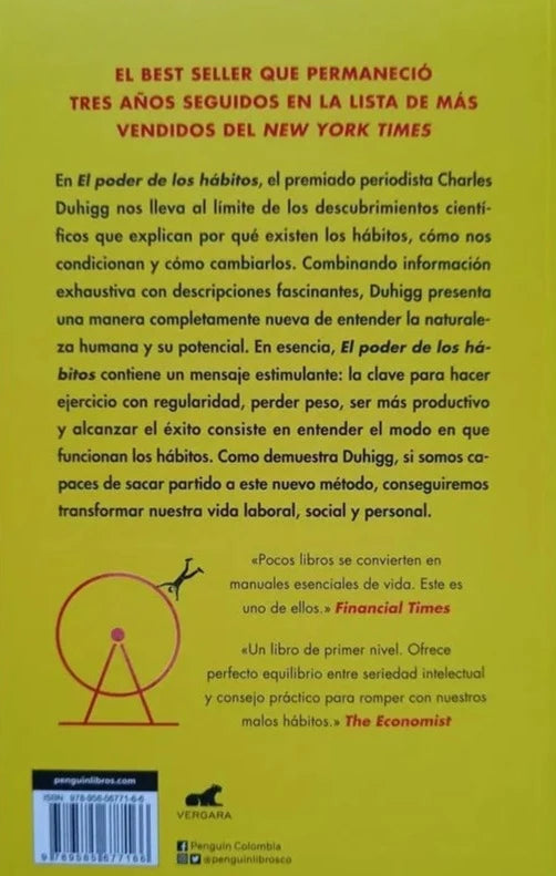 Libro Charles Duhigg - El Poder De Los Hábitos