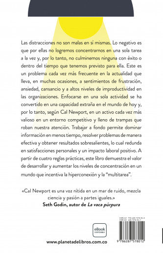 Libro Cal Newport - Enfócate