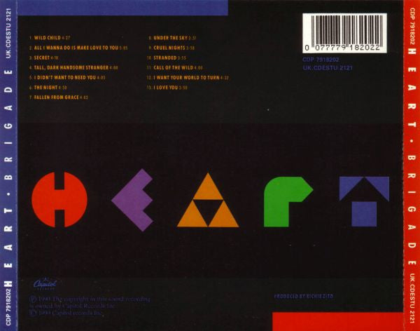 CD  Heart - Brigade