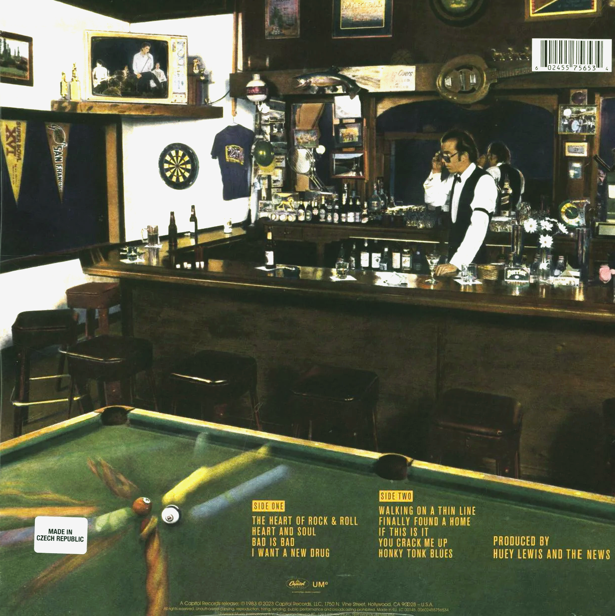 LP Huey Lewis & The News – Sports