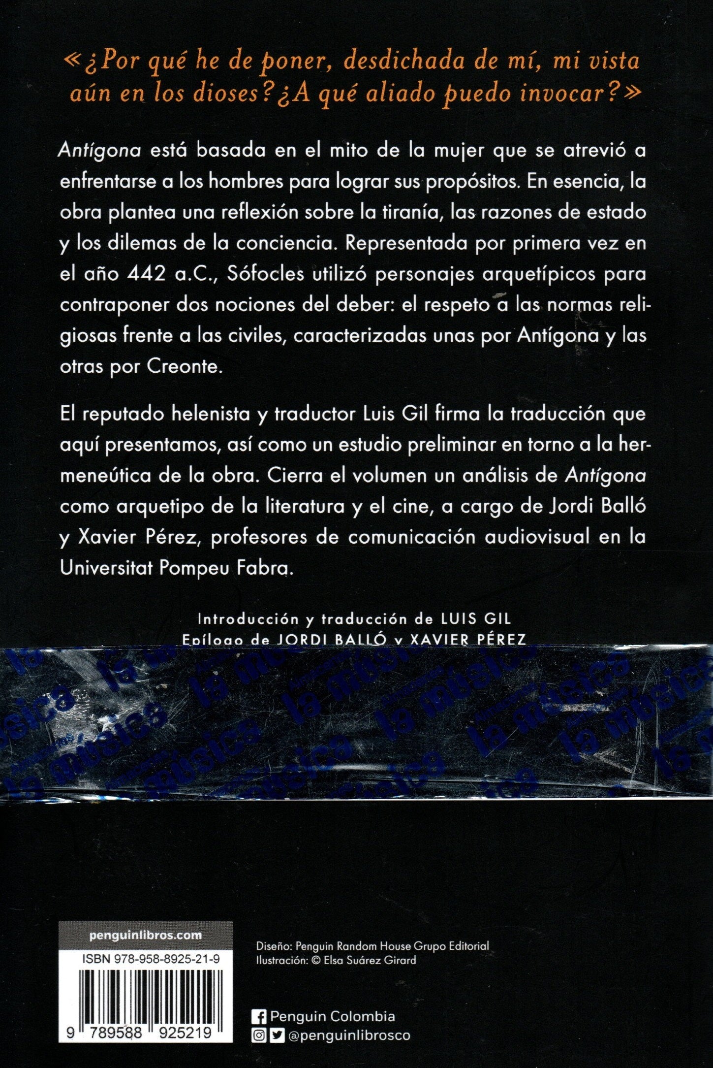 Libro Sófocles - Antigona