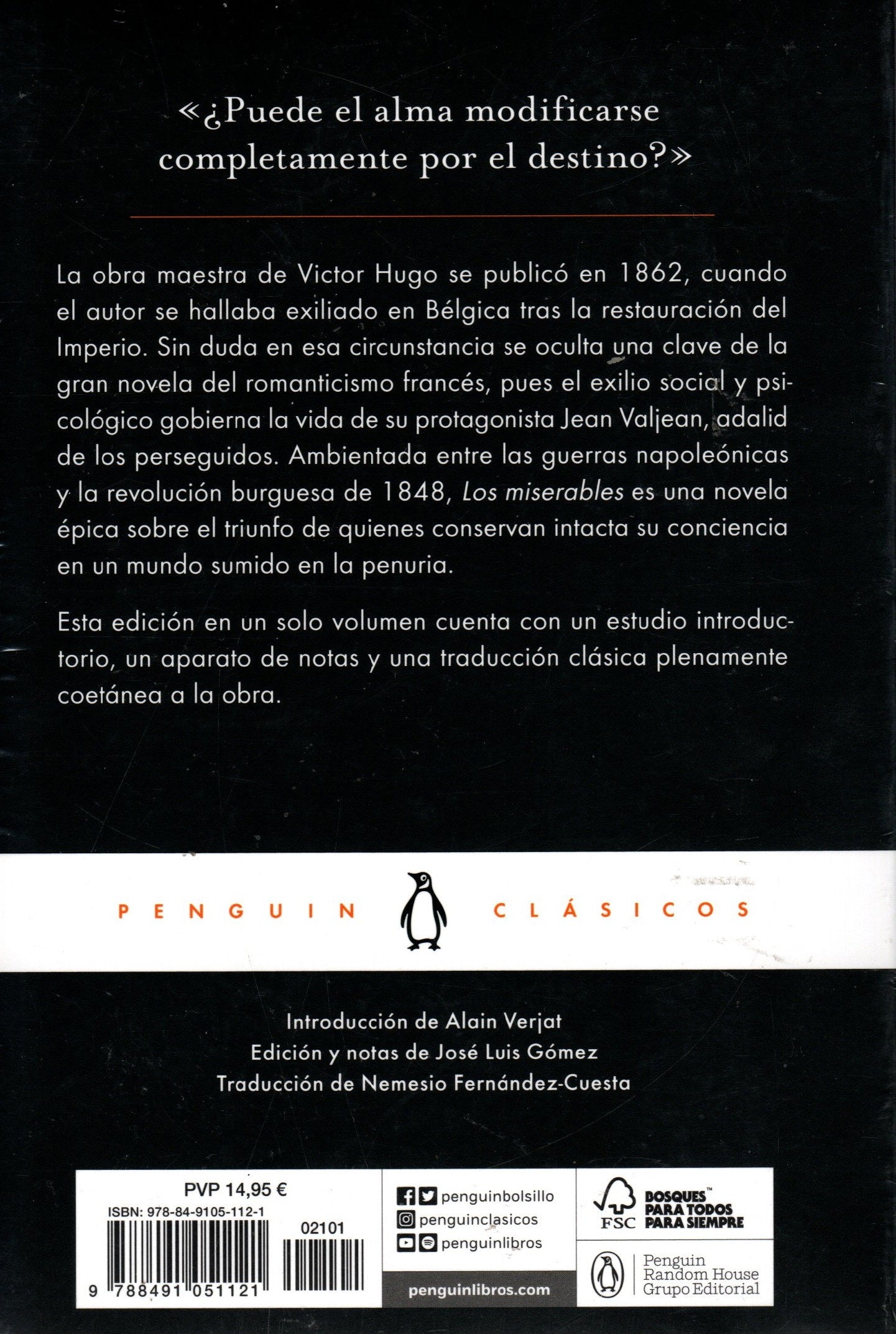 Libro Victor Hugo - Los Miserables