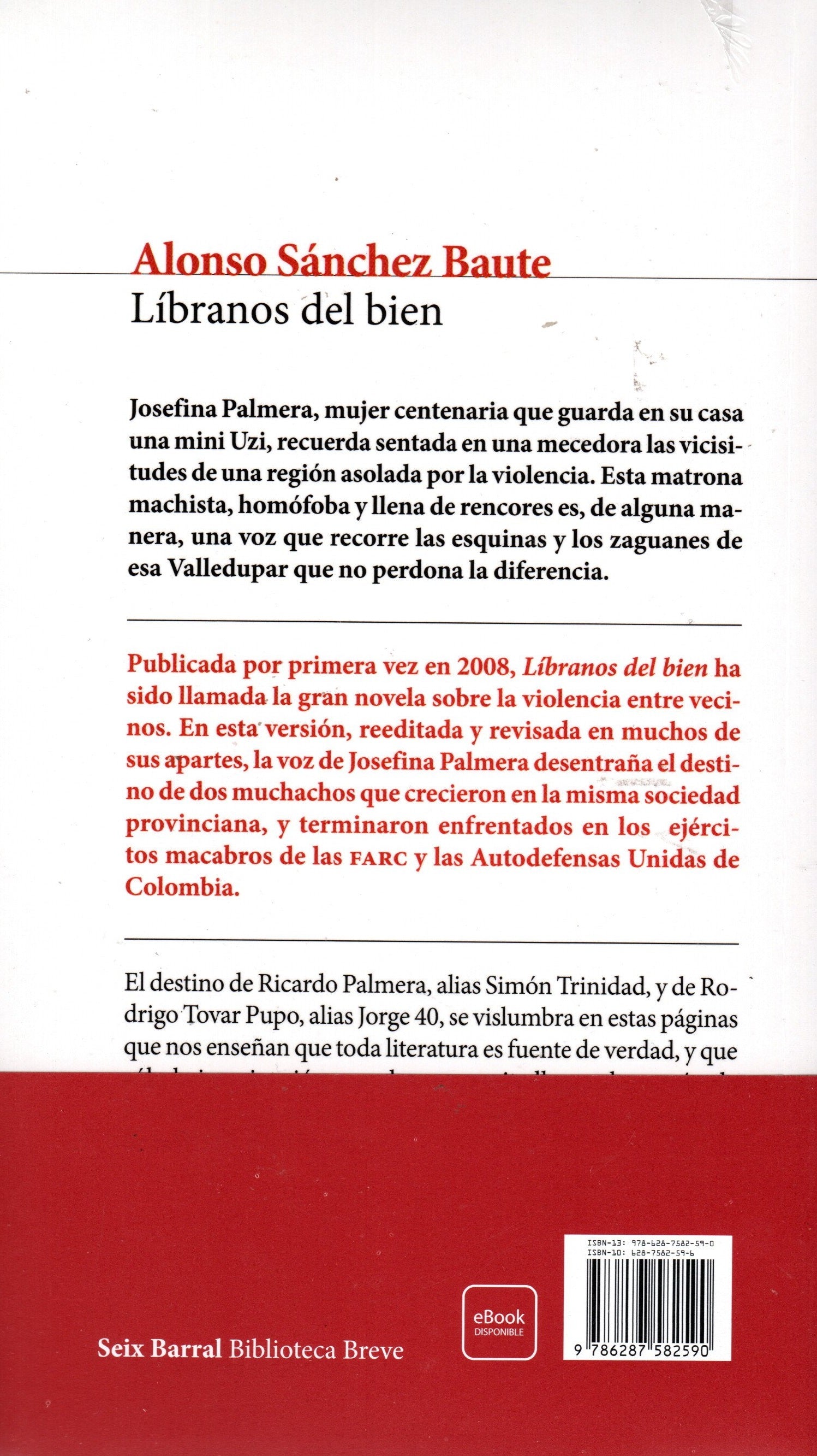 Libro Alonso Sánchez Baute - Líbranos Del Bien