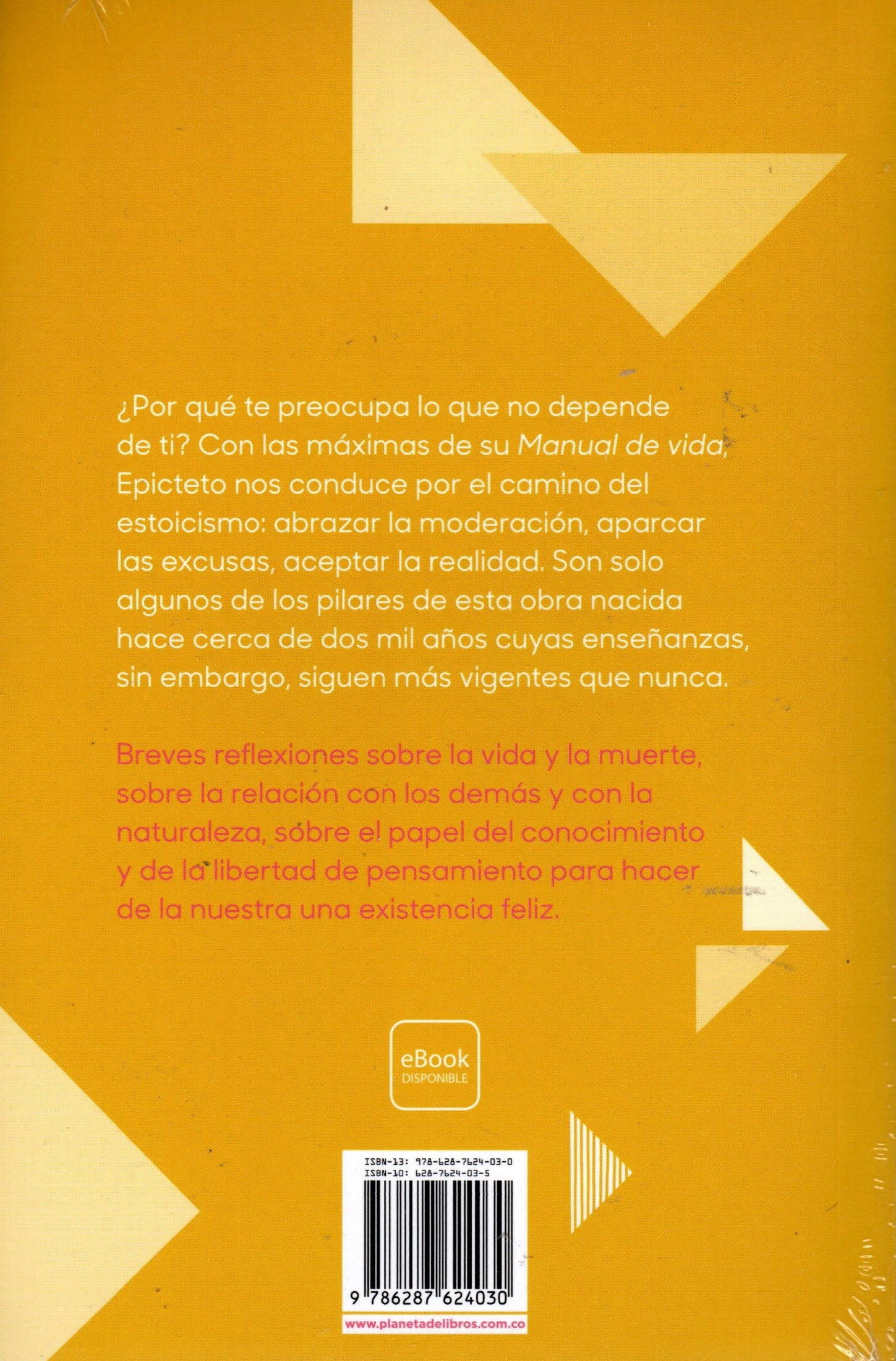 Libro Epicteto - Manual De Vida