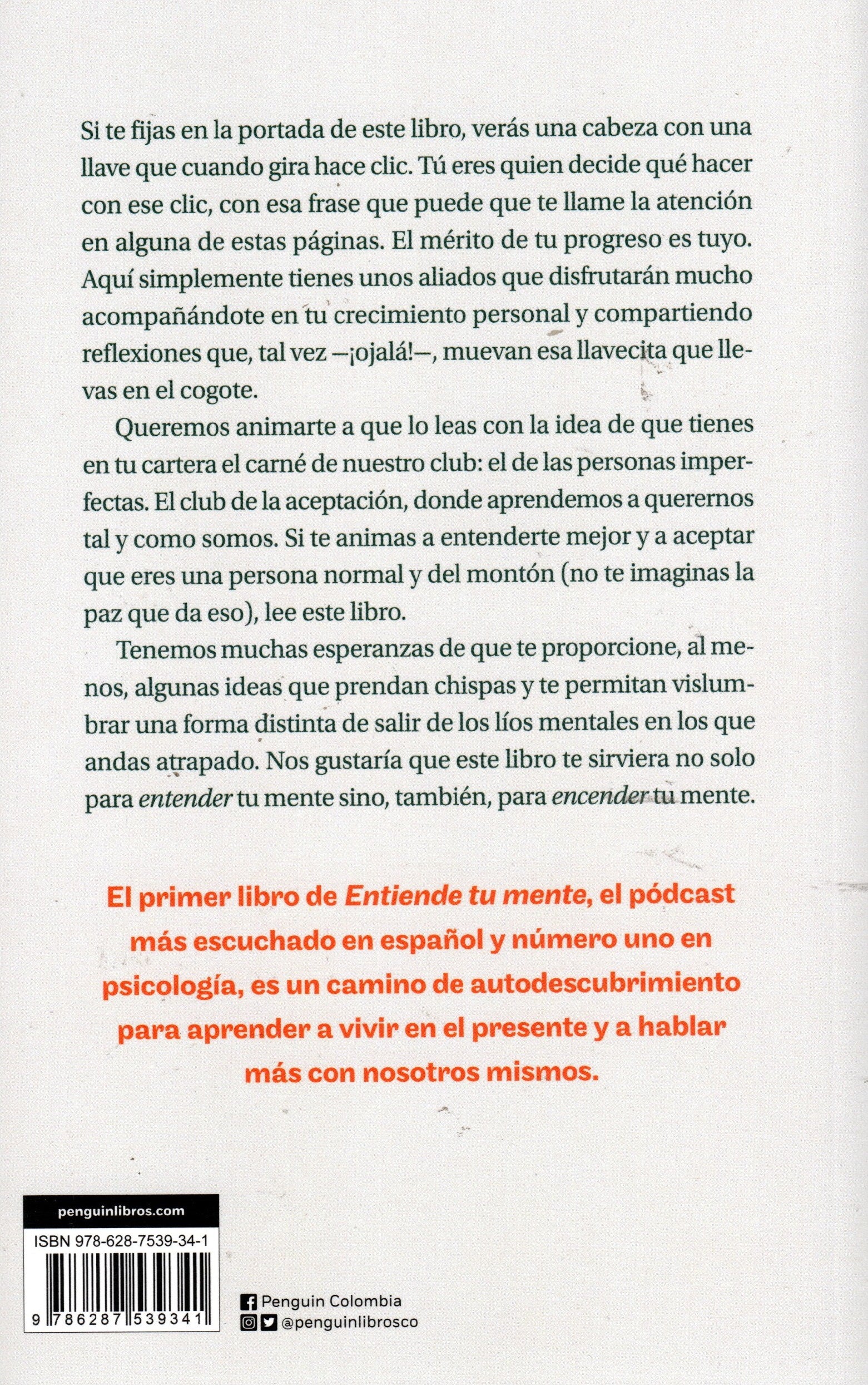 Libro Mónica González, Luis Muiño, Molo Cebrián - Entiende Tu Mente