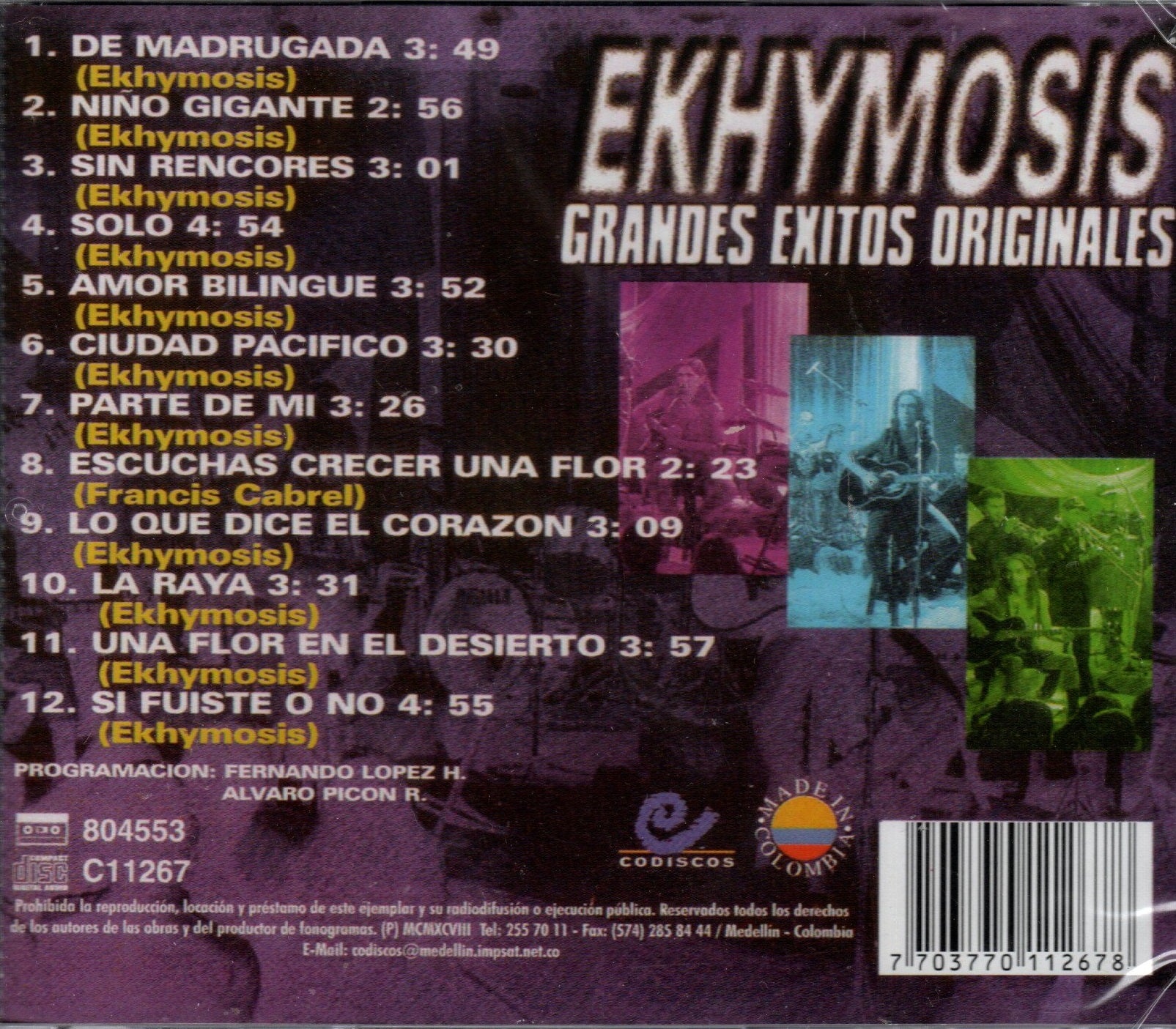 CD Ekhymosis - Grandes Éxitos
