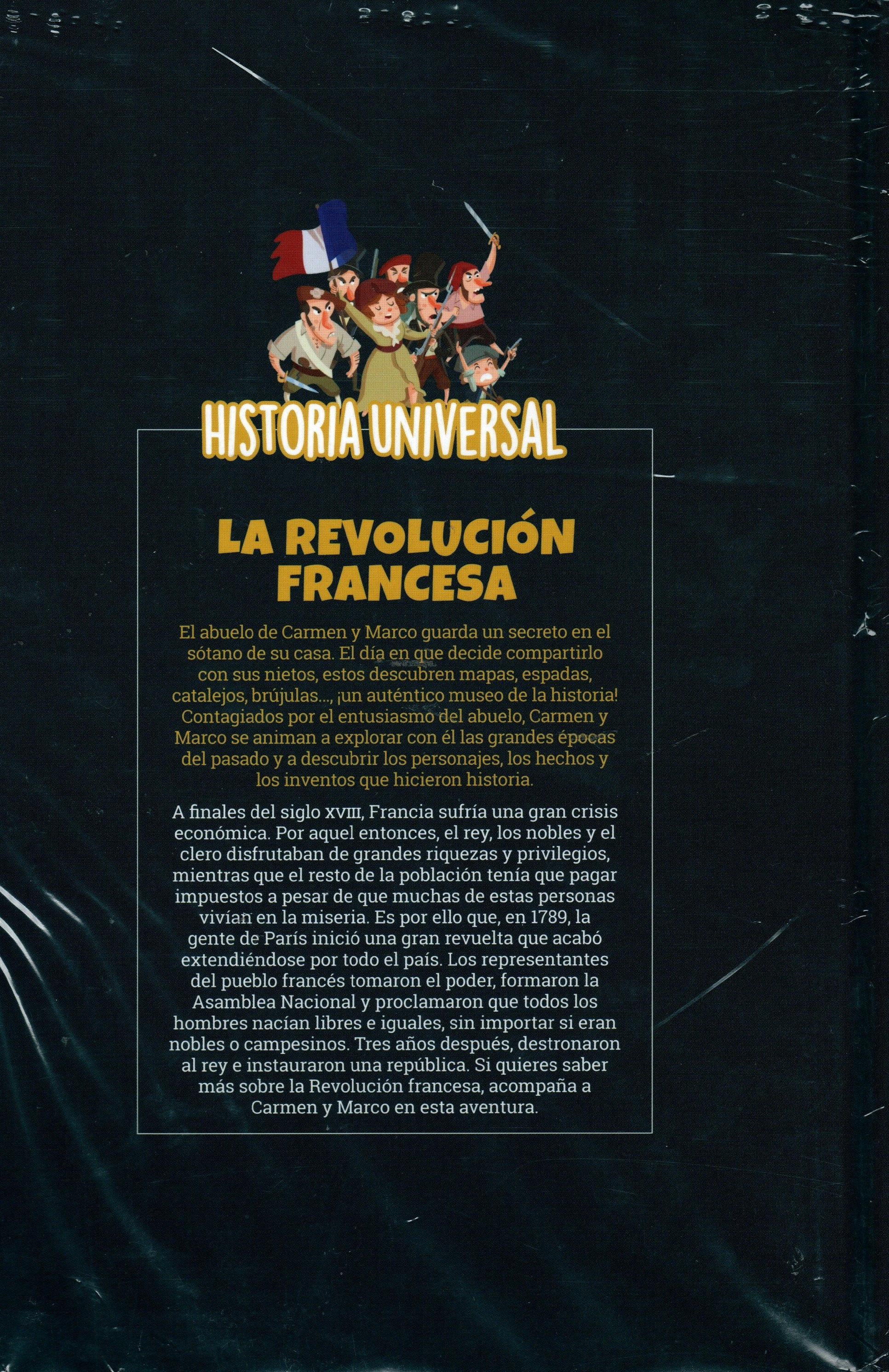 Libro Historia Universal - La Revolución Francesa (Libro 35)