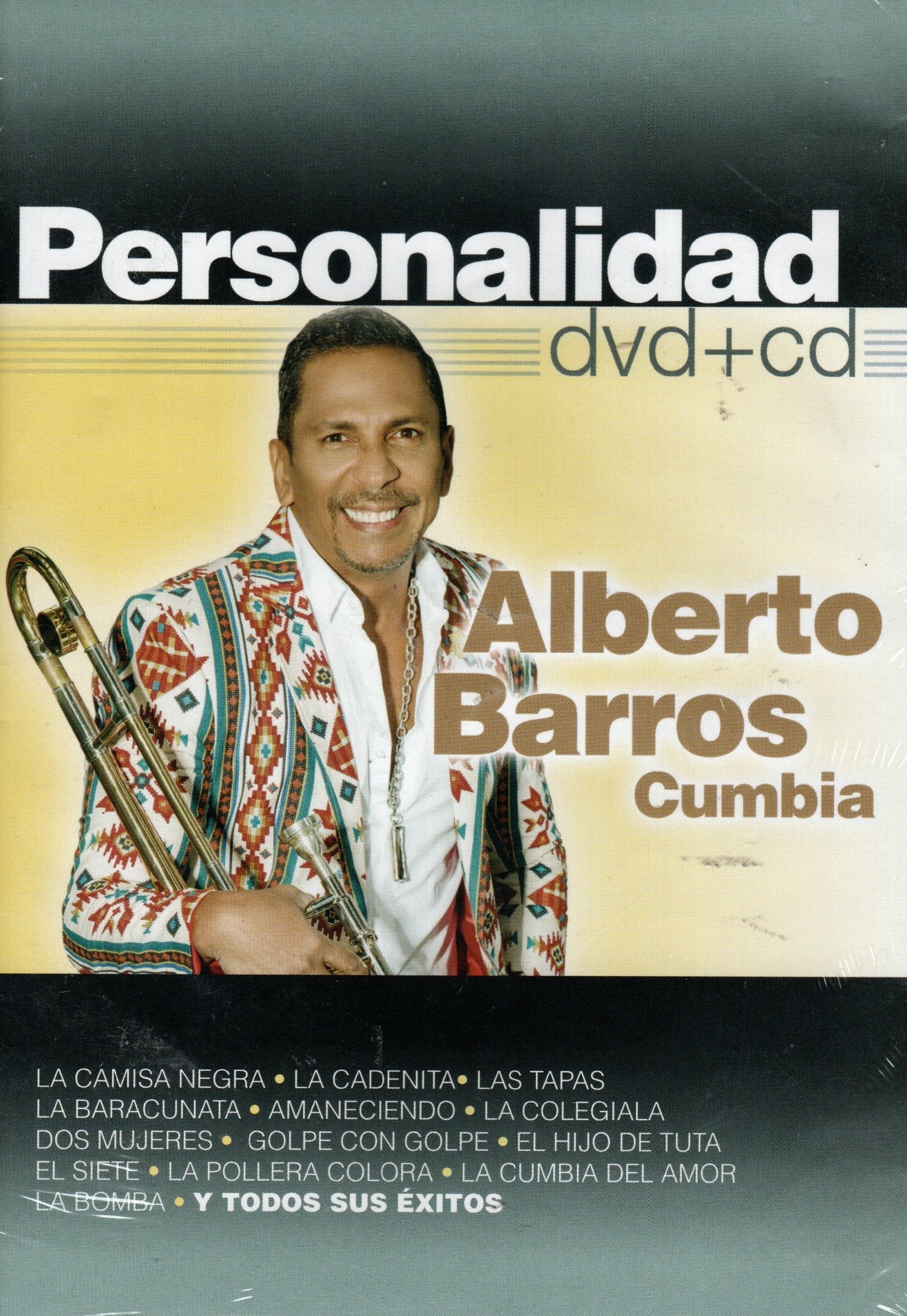 CD+DVD Alberto Barros Cumbia - Personalidad