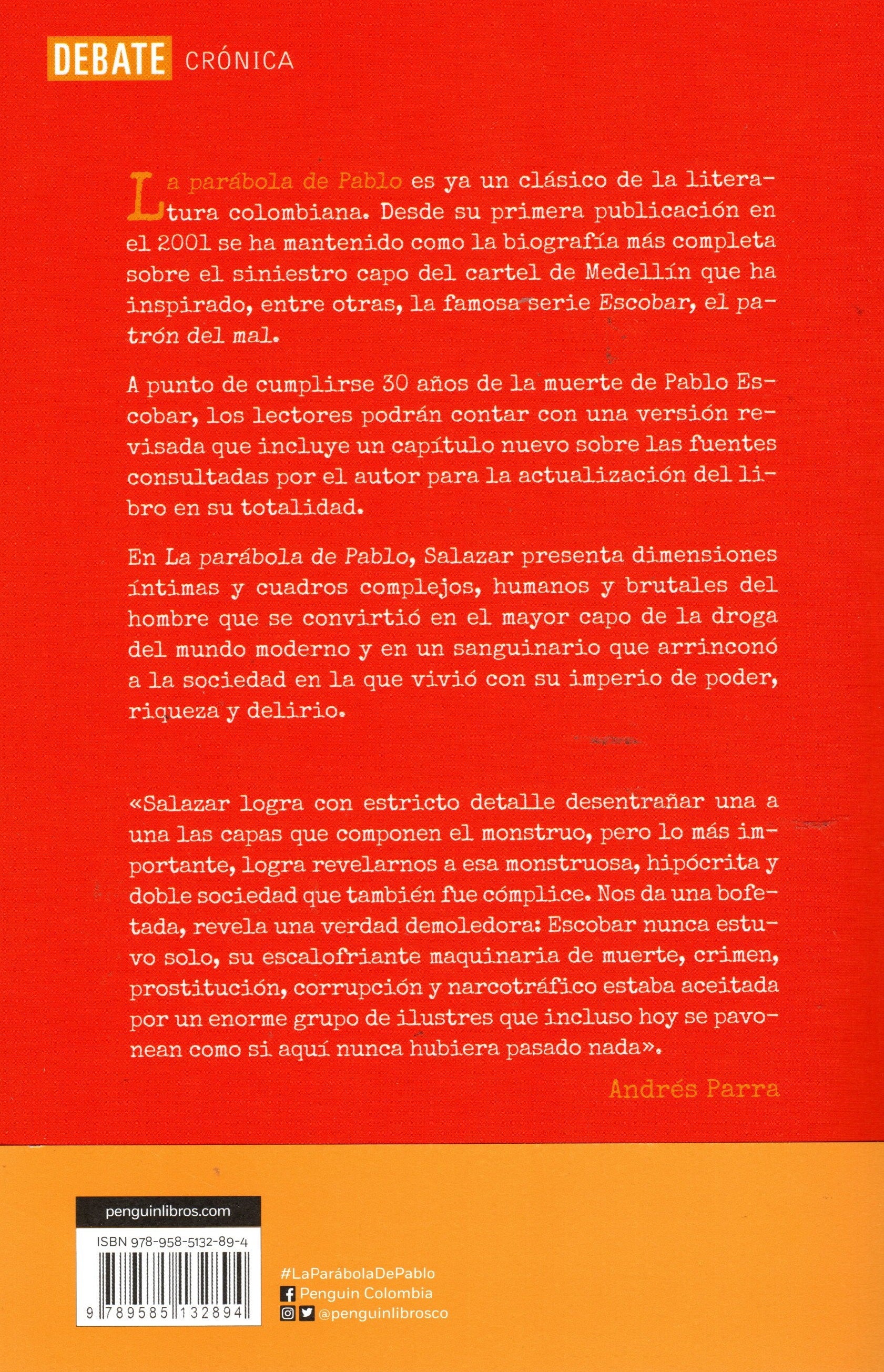 Libro Alonso Salazar - La Parabola De Pablo (Nueva Edición)