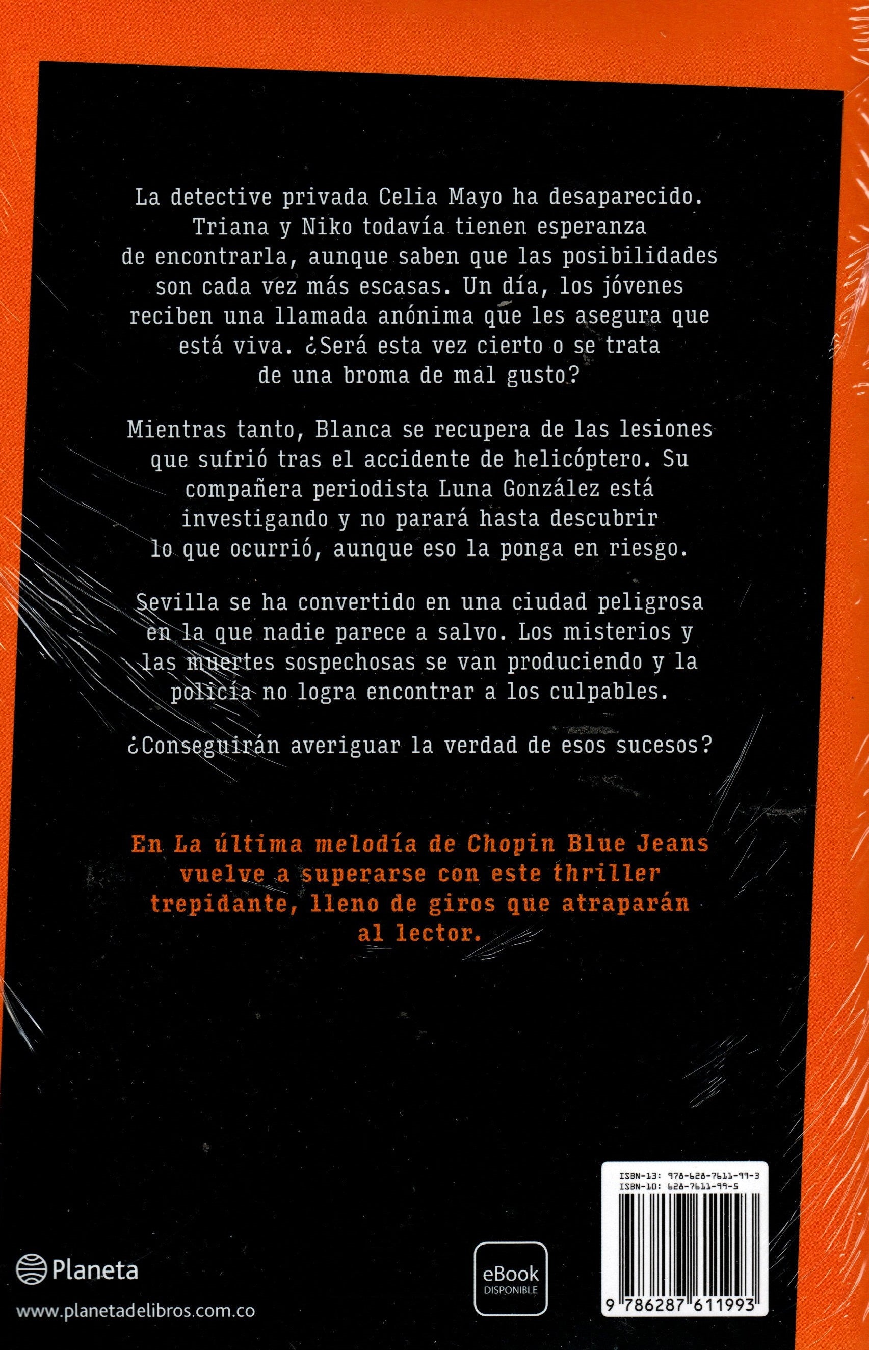 Libro Blue Jeans - La Última Melodía De Chopin
