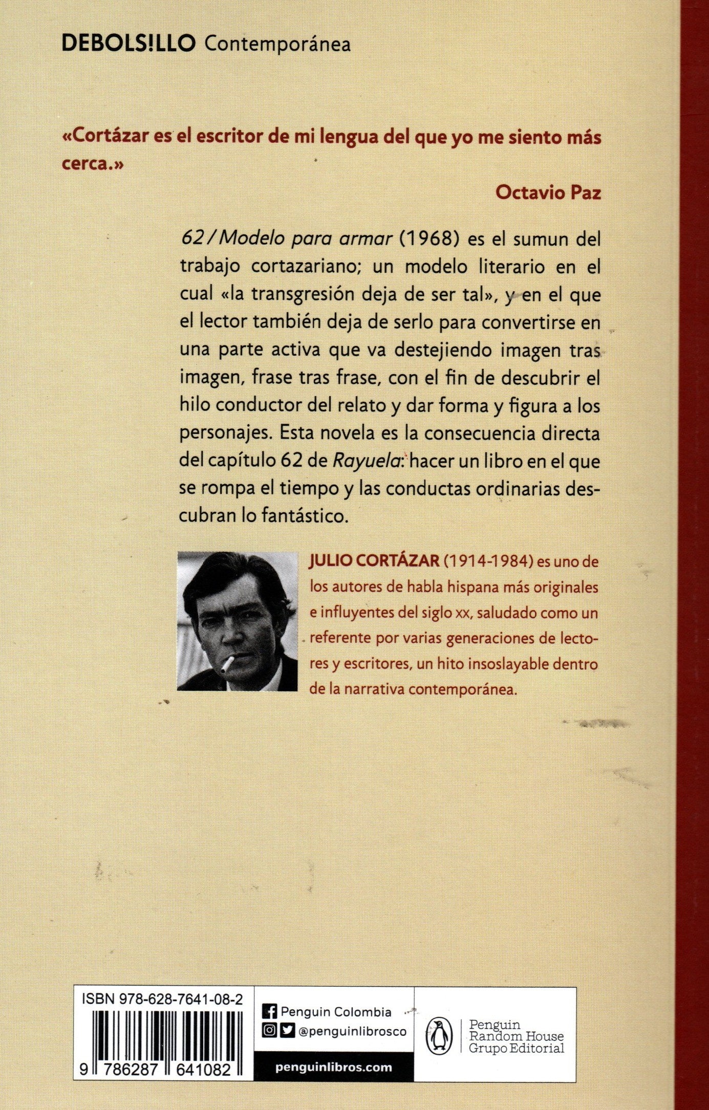 Libro Julio Cortázar - 62/Modelo para armar