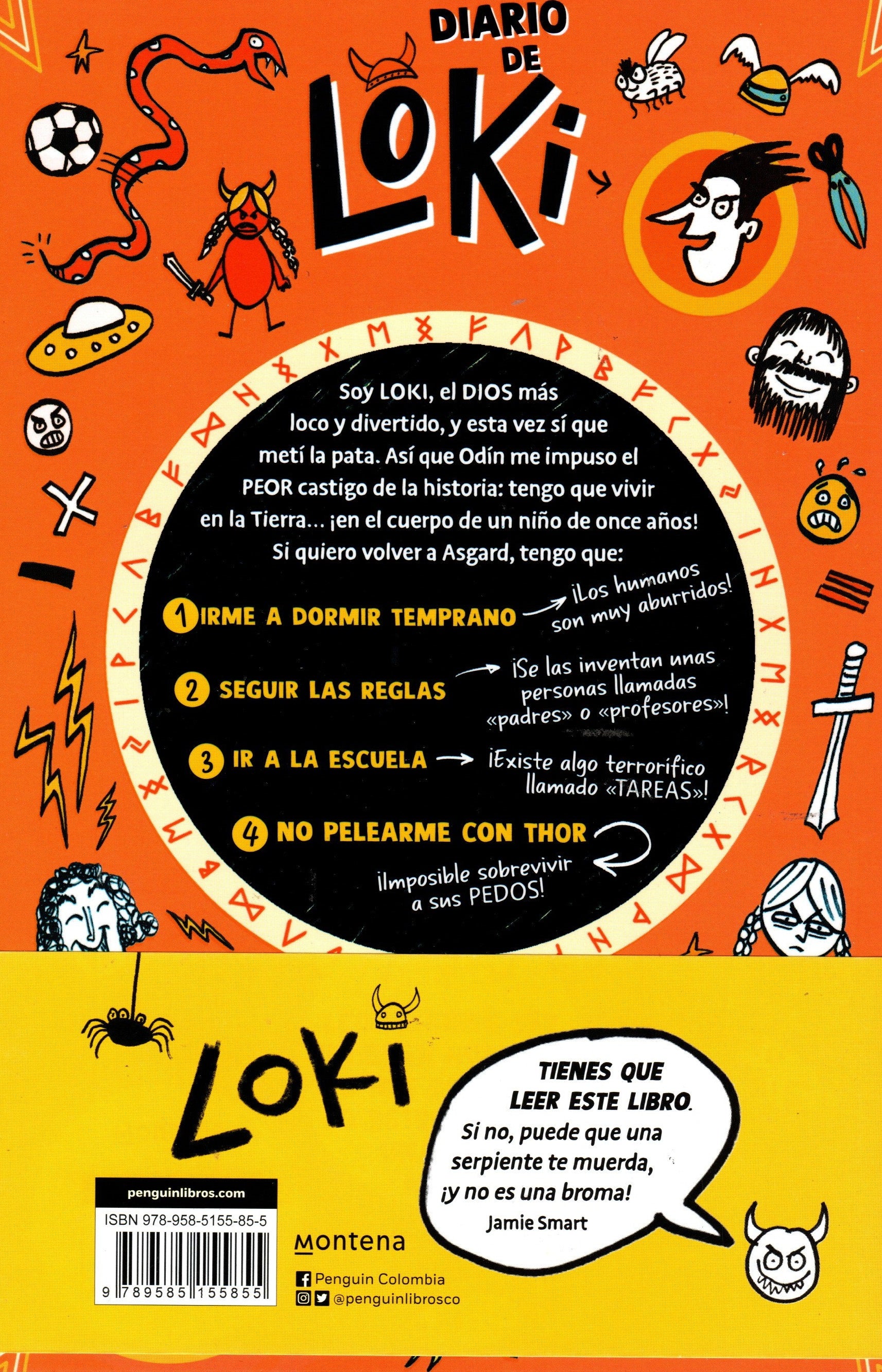 Libro Louie Stowell - Diario De Loki 1