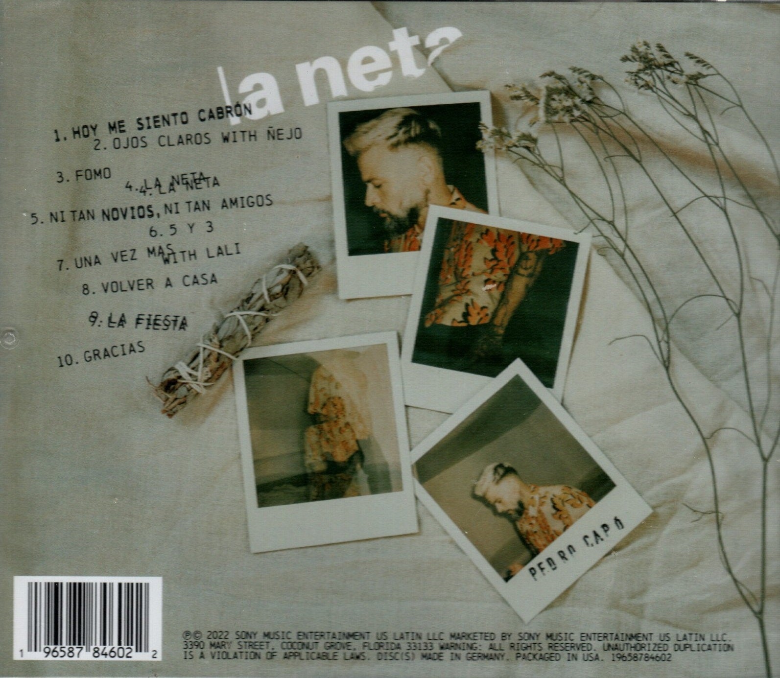 CD Pedro Capo - La Neta