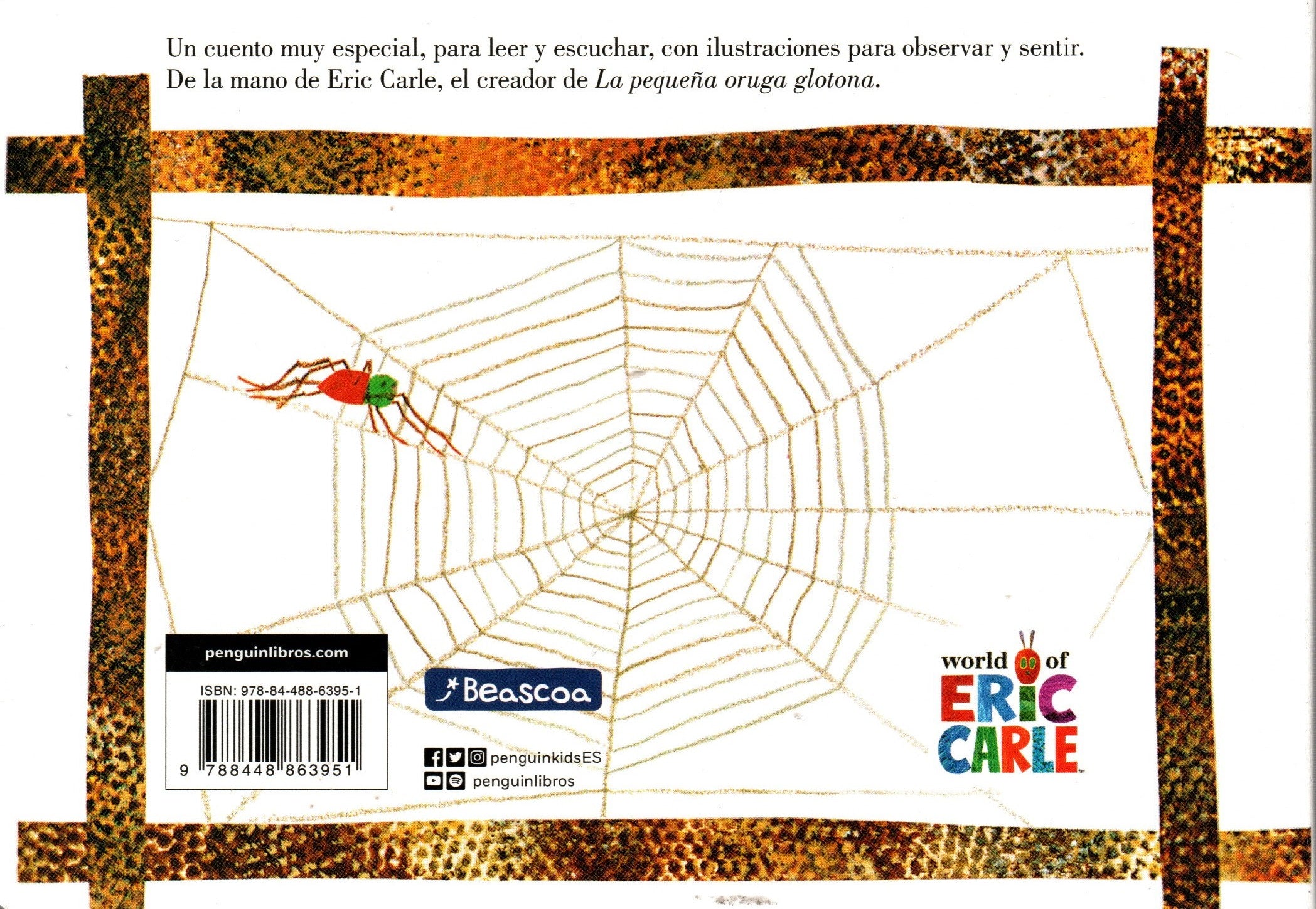 Libro Eric Carle - La Araña Hacendosa