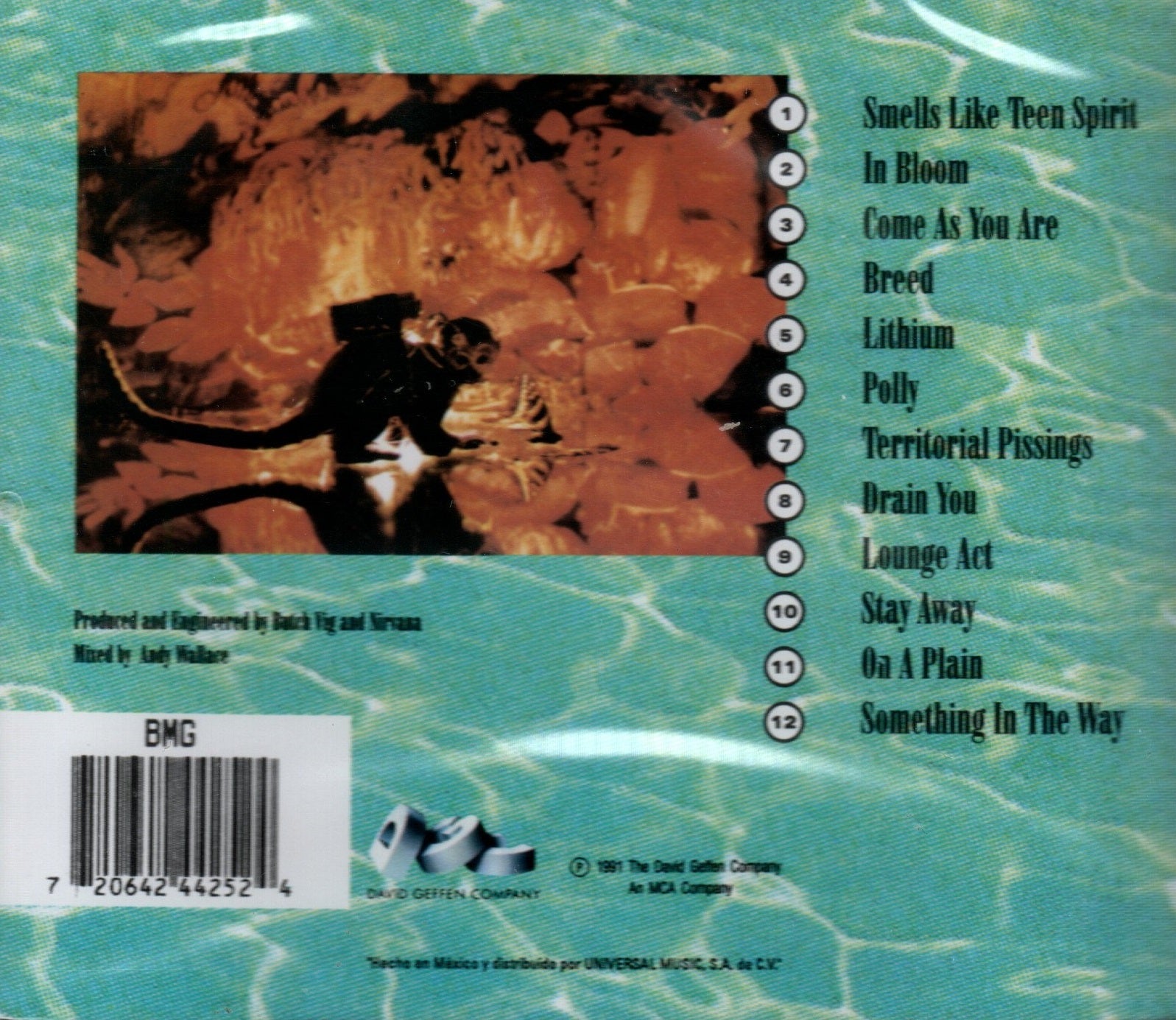 CD Nirvana ‎– Nevermind