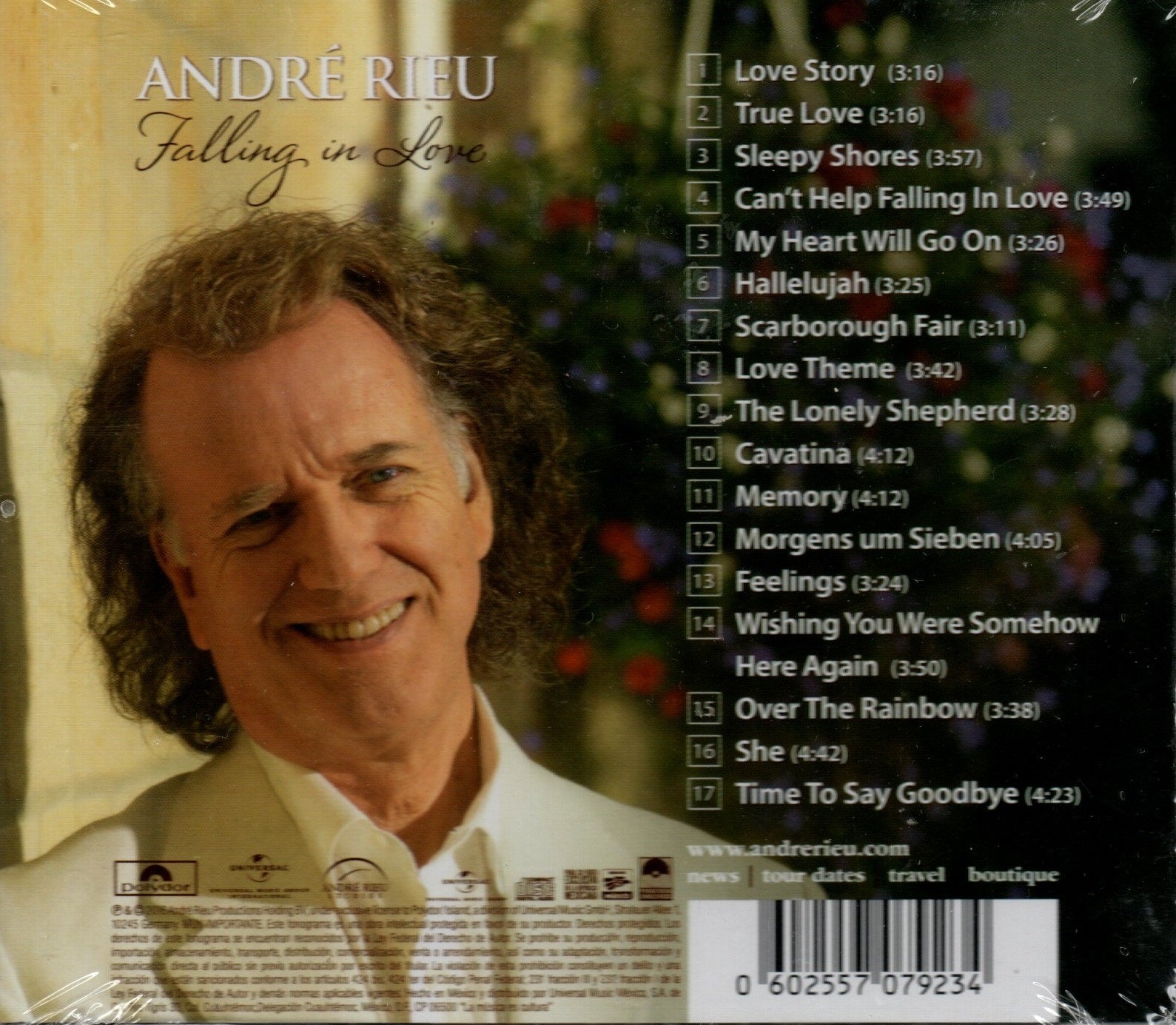 CD André Rieu ‎– Falling In Love