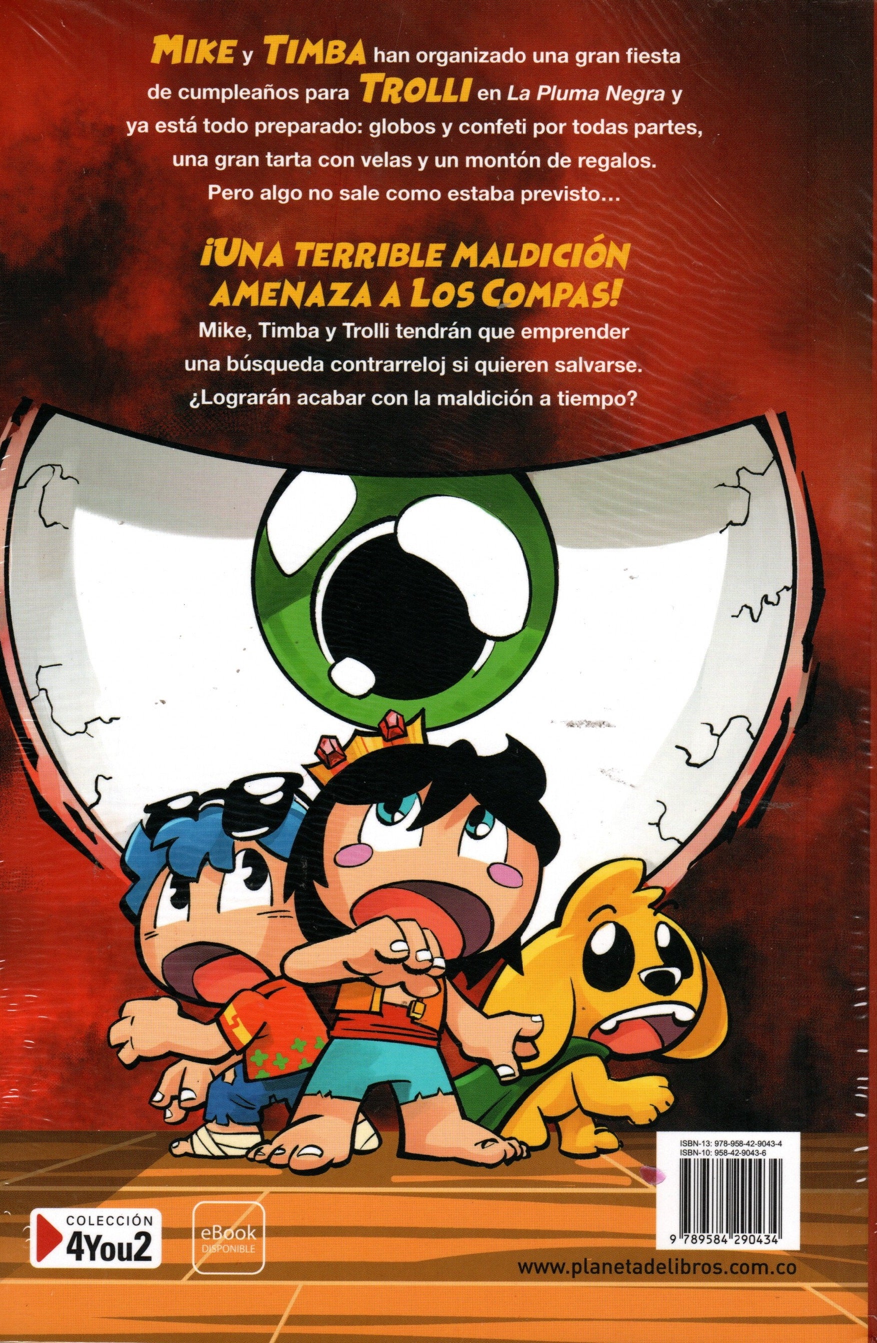 Libro Mikecrack, El Trollino, Timba vk - Los Compas y la maldición de Mikecrack