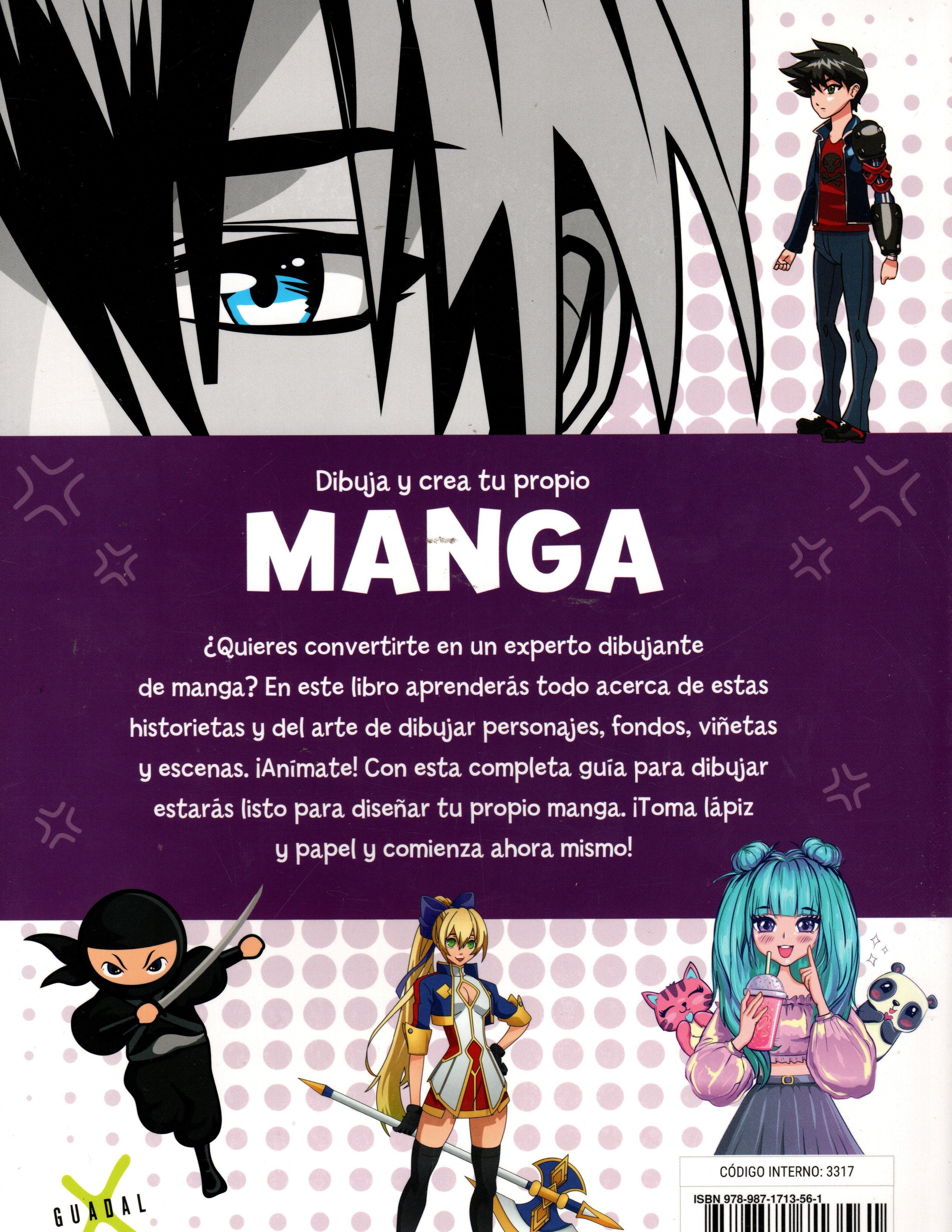 Libro Dibuja Y Crea Tu Propio Manga