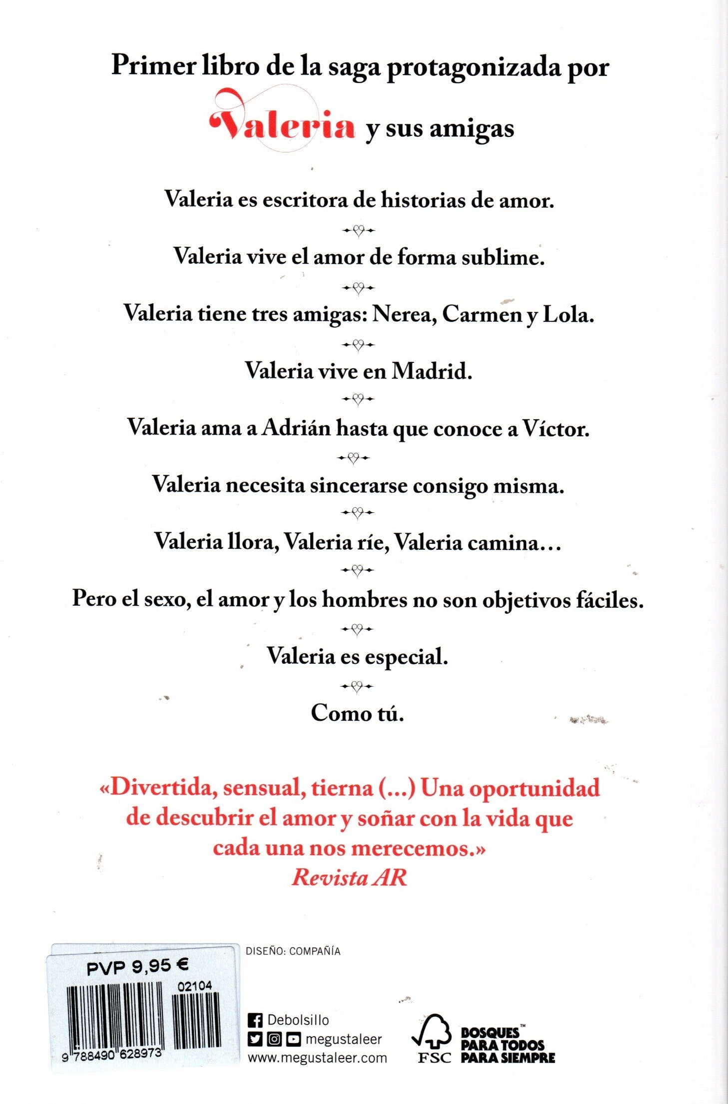 Libro Elísabet Benavent - En Los Zapatos De Valeria