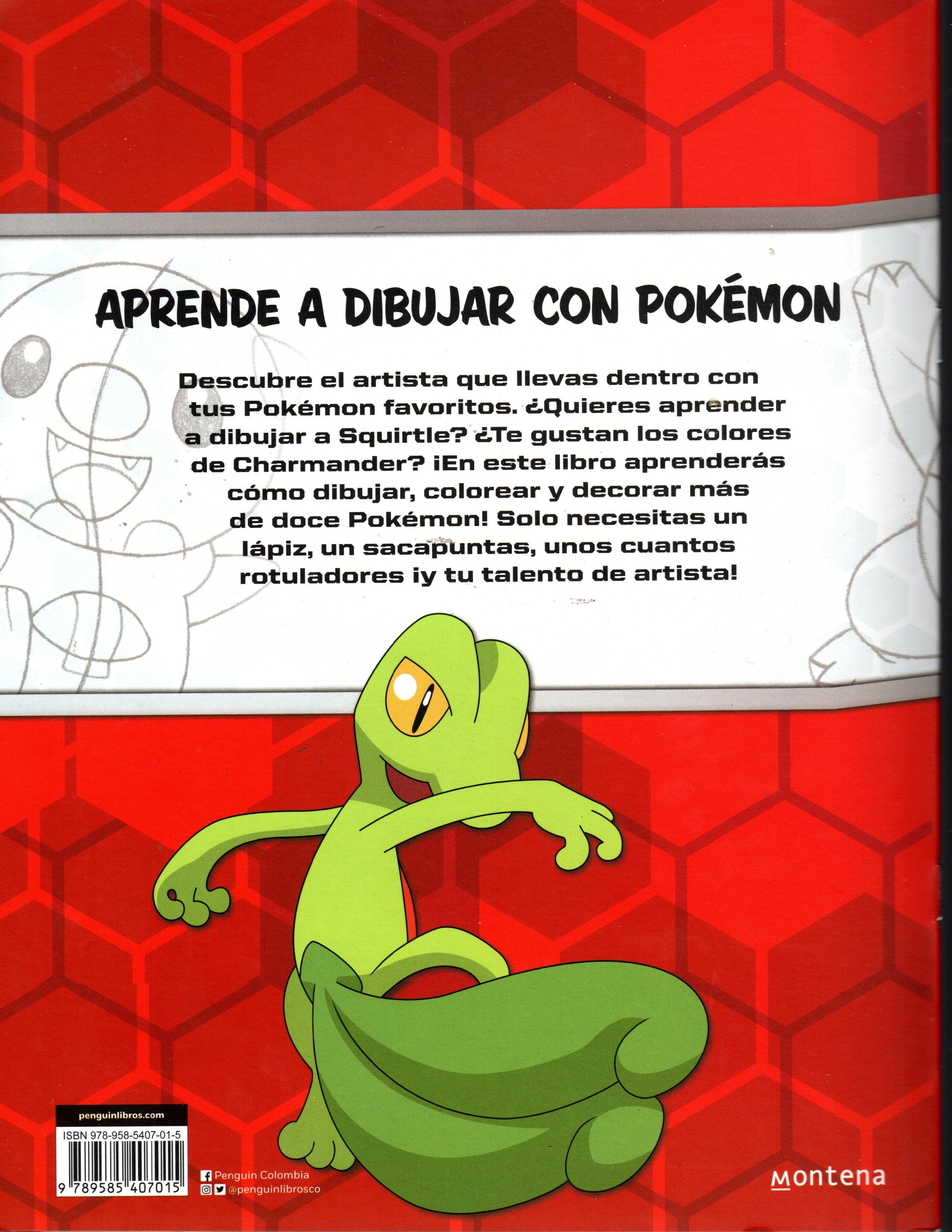 Libro Aprende A Dibujar Con Pokémon