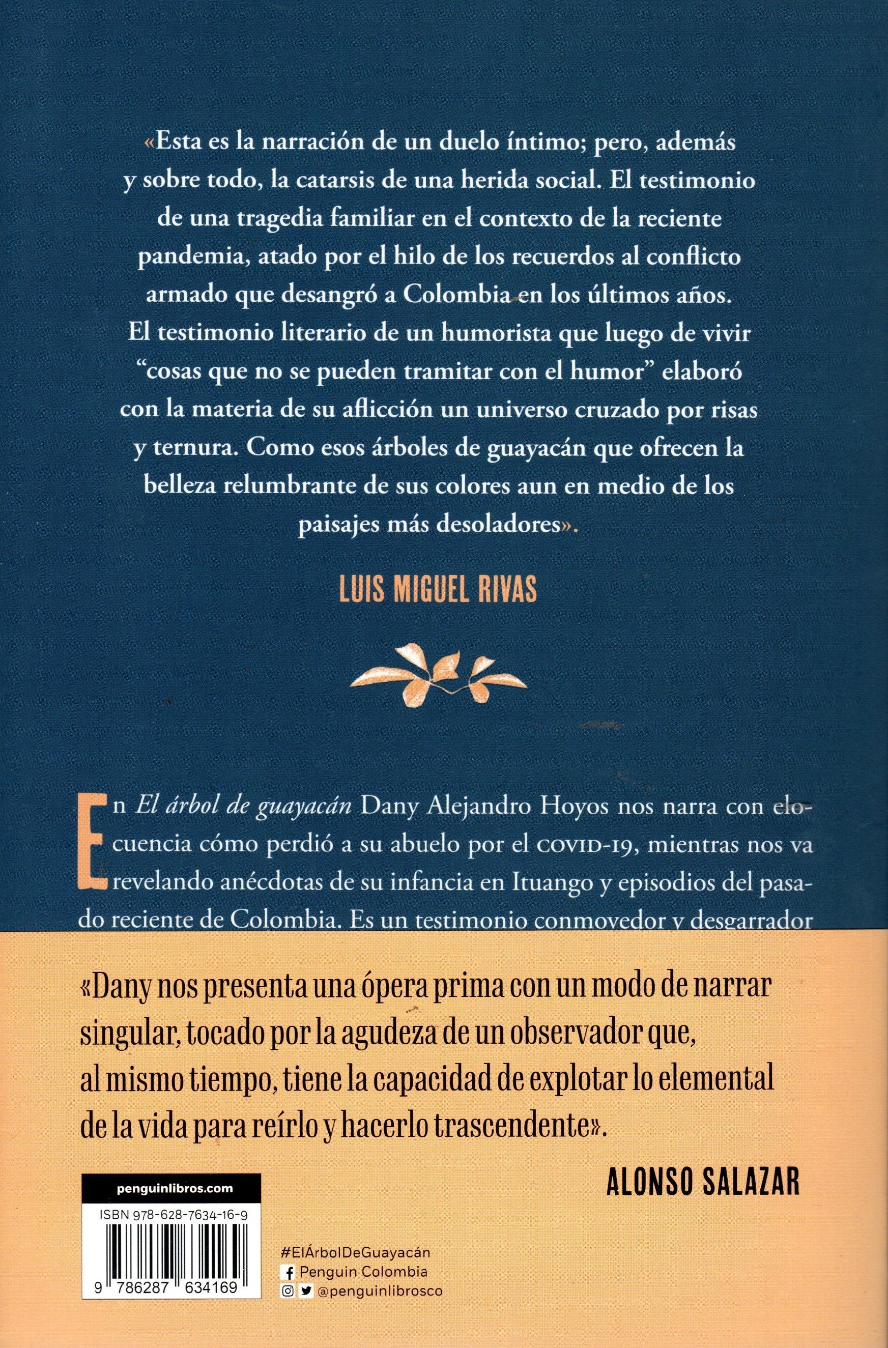Libro Dany Alejandro Hoyos  - El Árbol De Guayacán