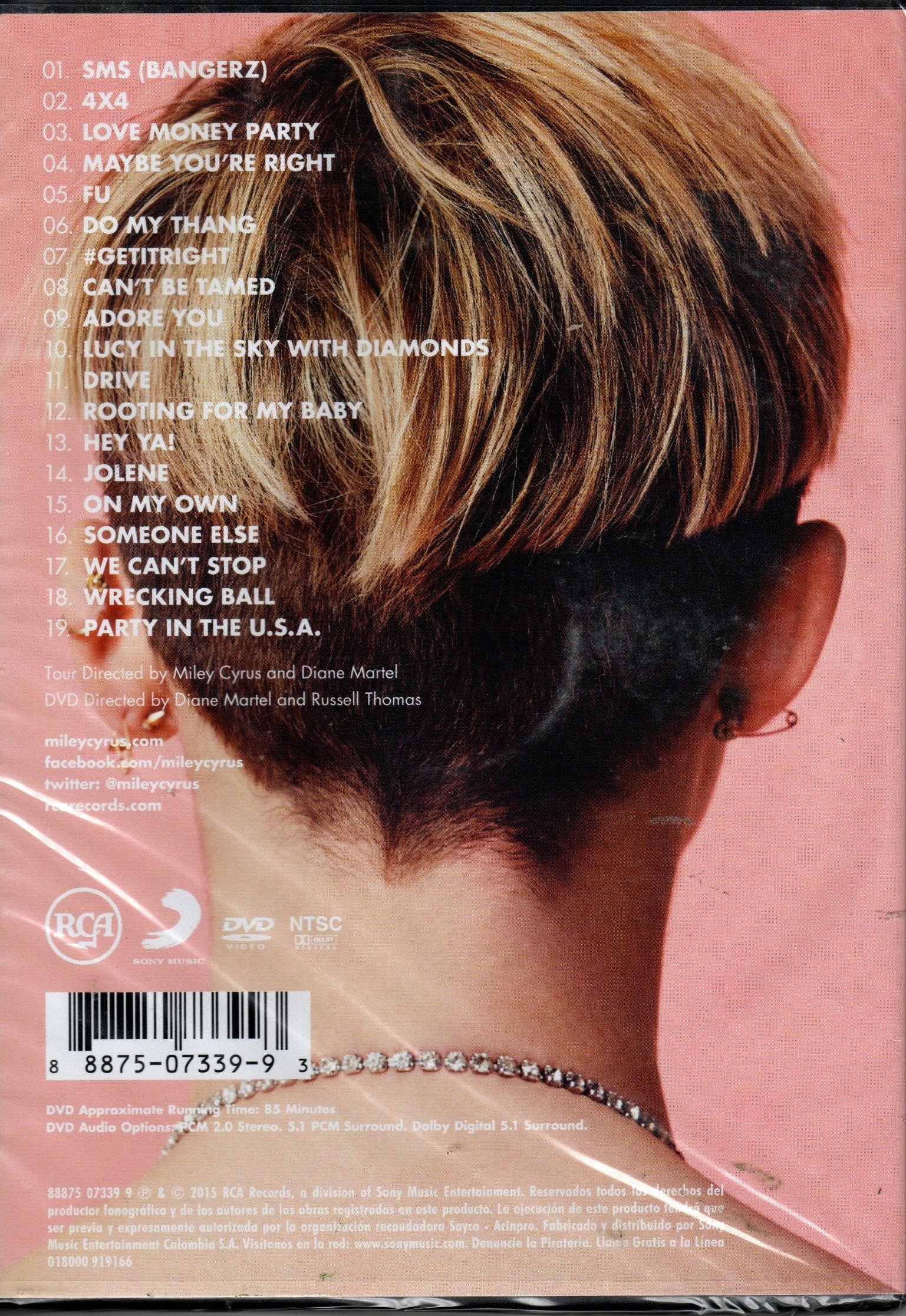 DVD Miley Cyrus - Bangerz tour