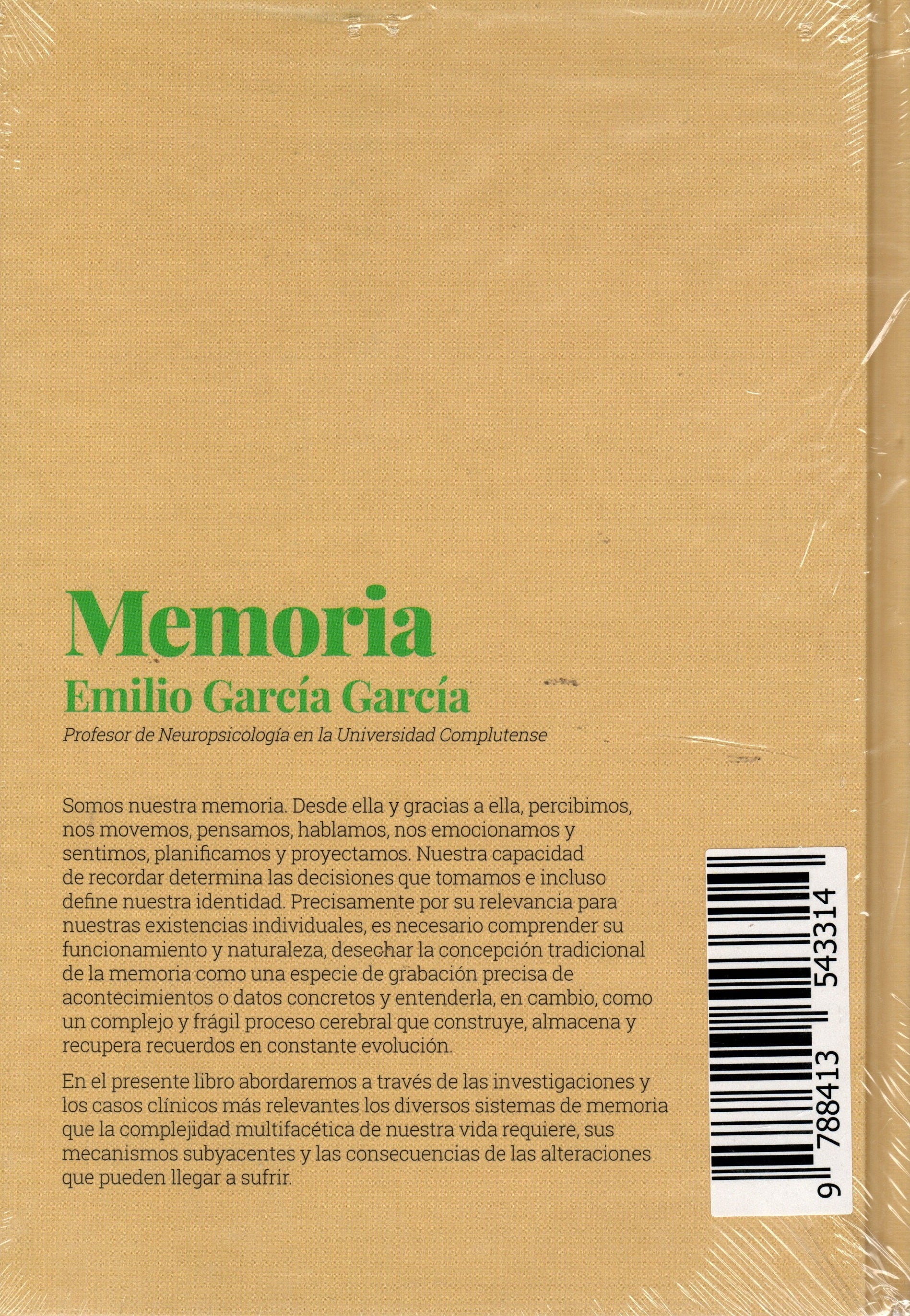Libro Emilio García García - MEMORIA RECORDAR Y OLVIDAR Libro 8