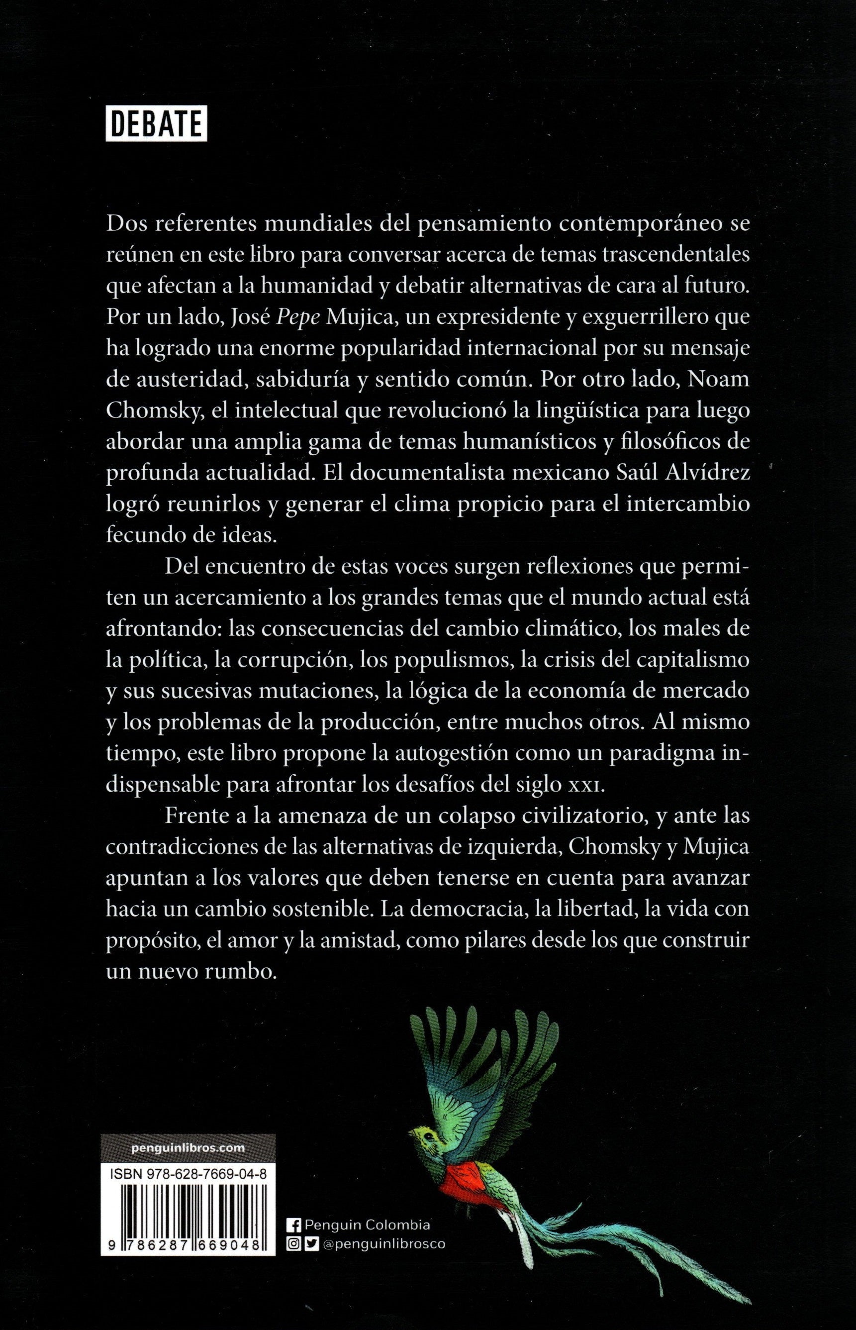 Libro Saúl Alvídrez - Chomsky & Mujica Sobreviviendo El Siglo XXI