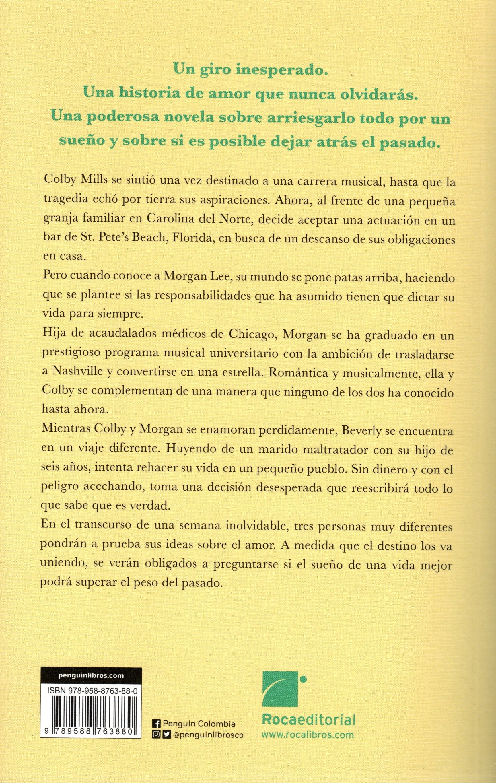 Libro Nicholas Sparks - Un Mundo De Ensueño