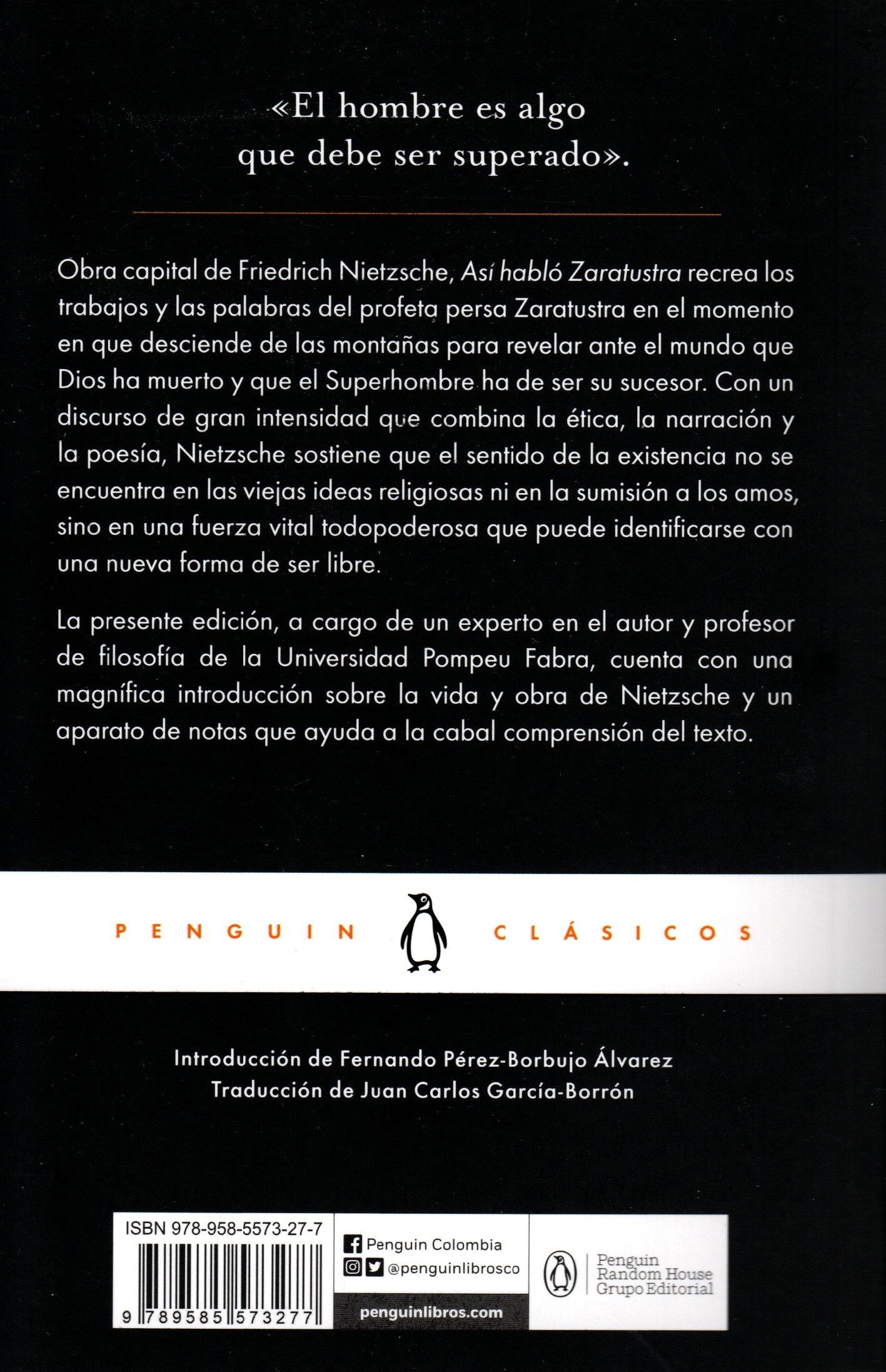 Libro Friedrich Nietzsche - Así Habló Zaratustra