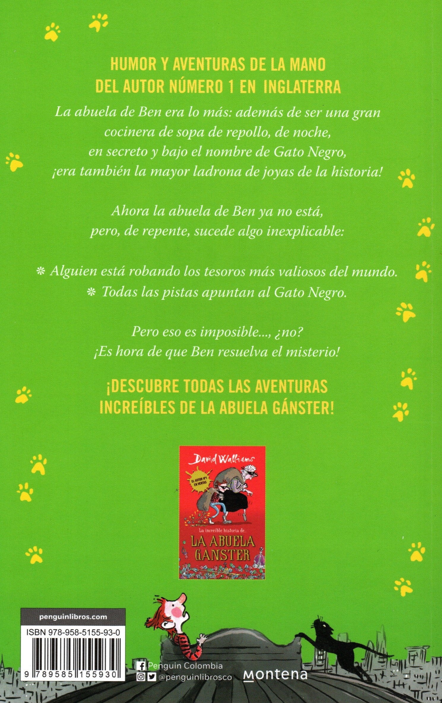Libro David Walliams - La increíble historia de... la abuelita gánster ataca de nuevo