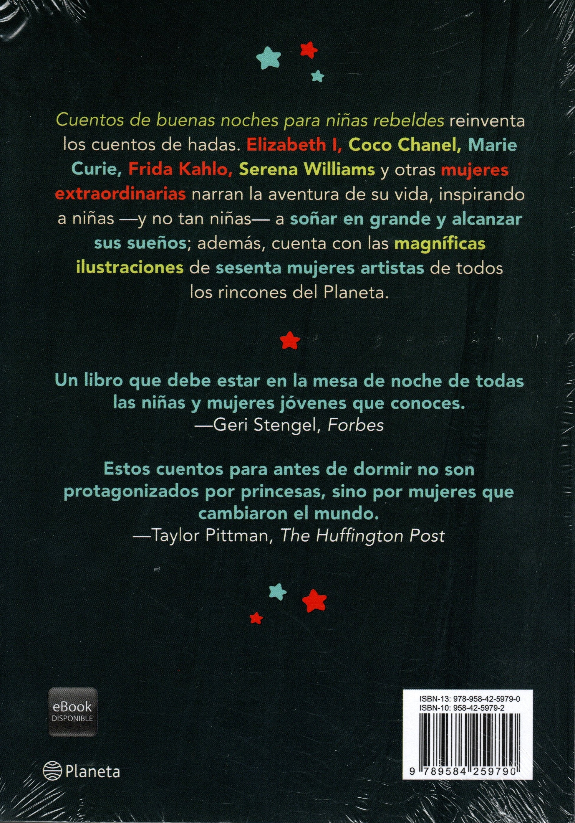 Libro Elena Favilli / Francesca Cavallo - Cuentos de buenas noches para niñas rebeldes