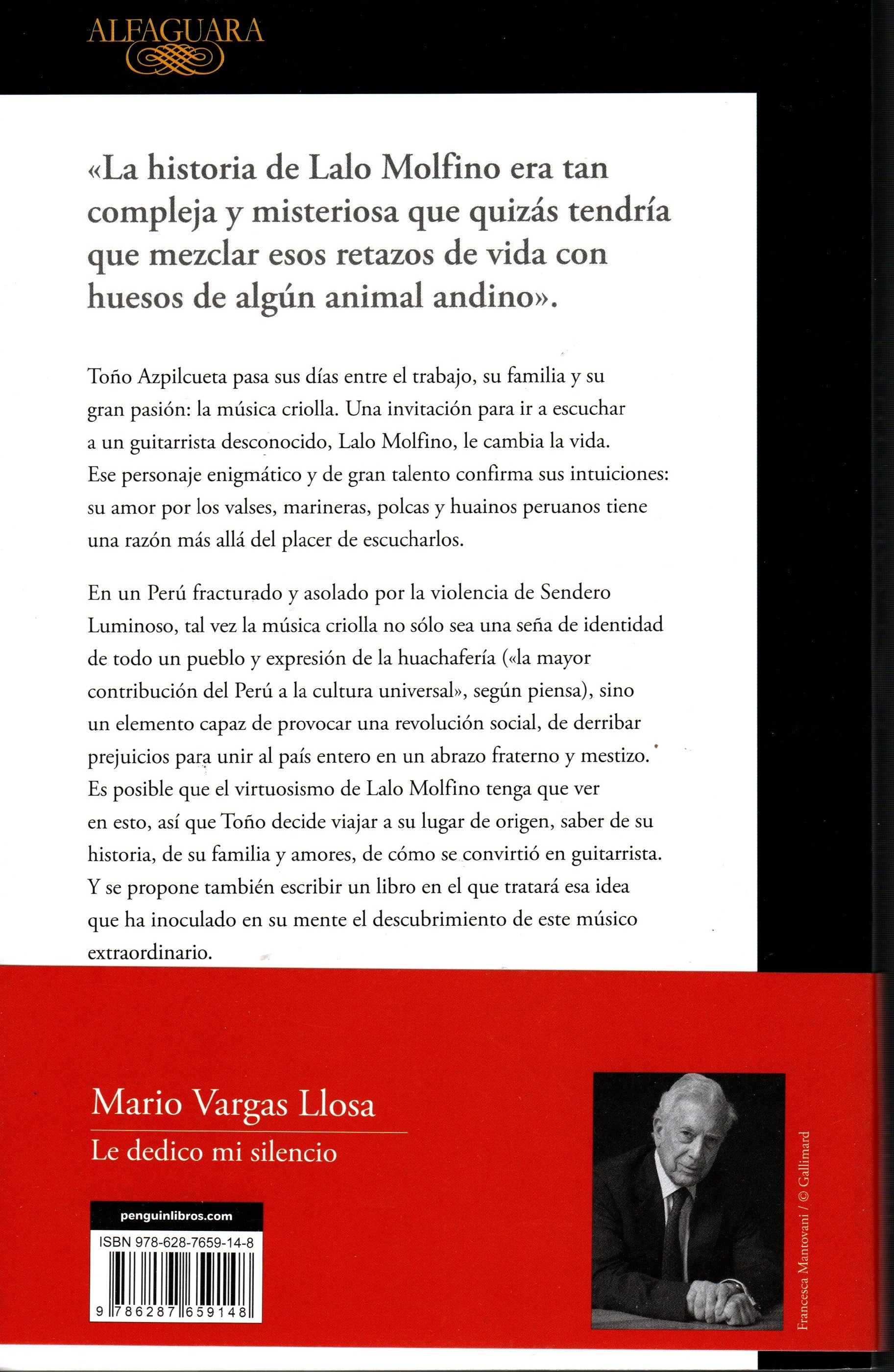 Libro Mario Vargas Llosa - Le dedico mi silencio