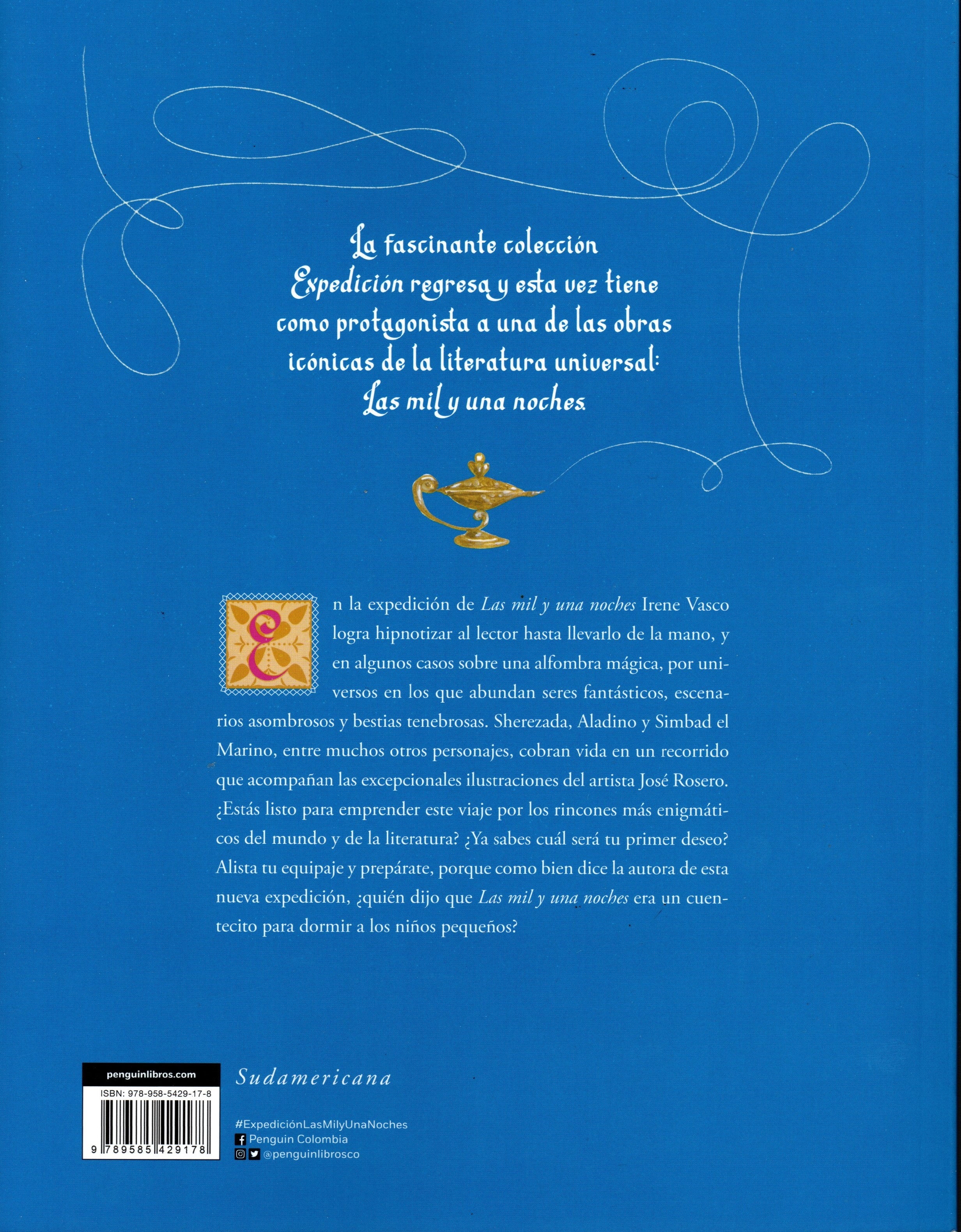 Libro Irene Vasco -  Expedición Las mil y una noches