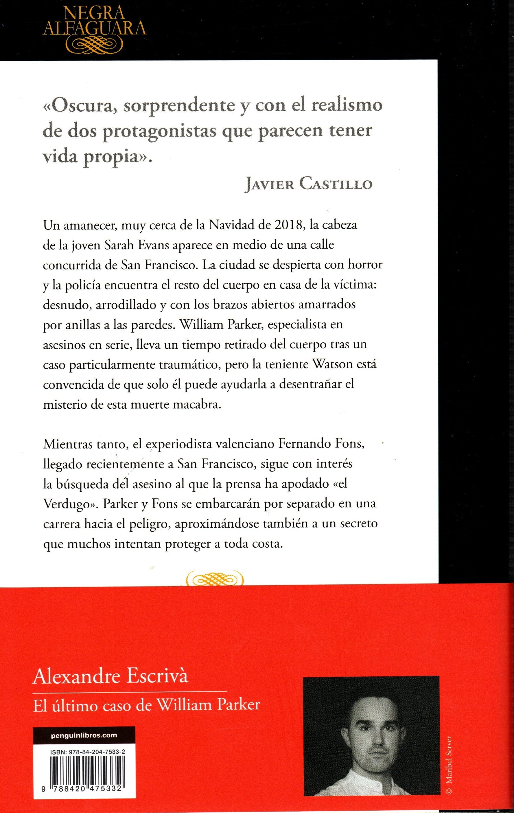 Libro Alexandre Escrivà - El último caso de William Parker