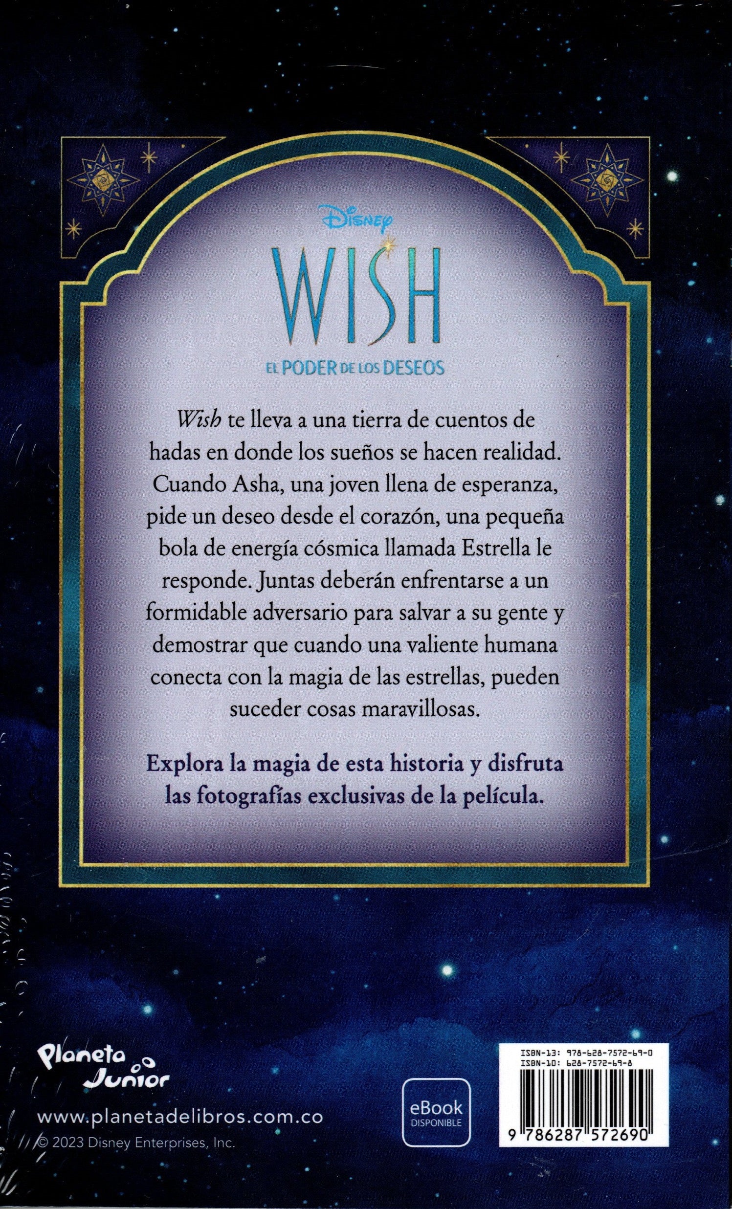 Libro Wish. La novela Disney